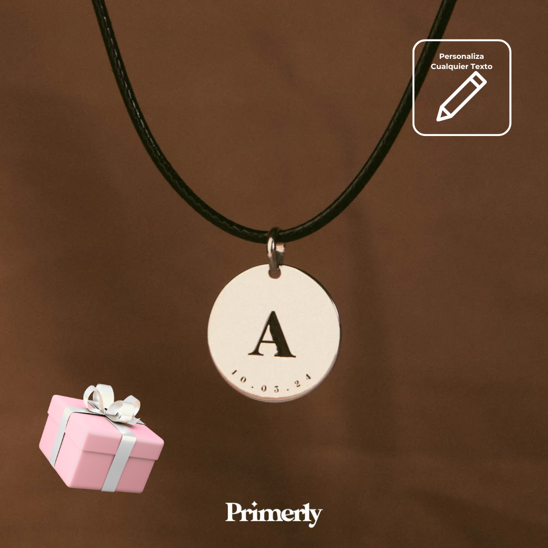 Dije Inicial Personalizable Plata .925