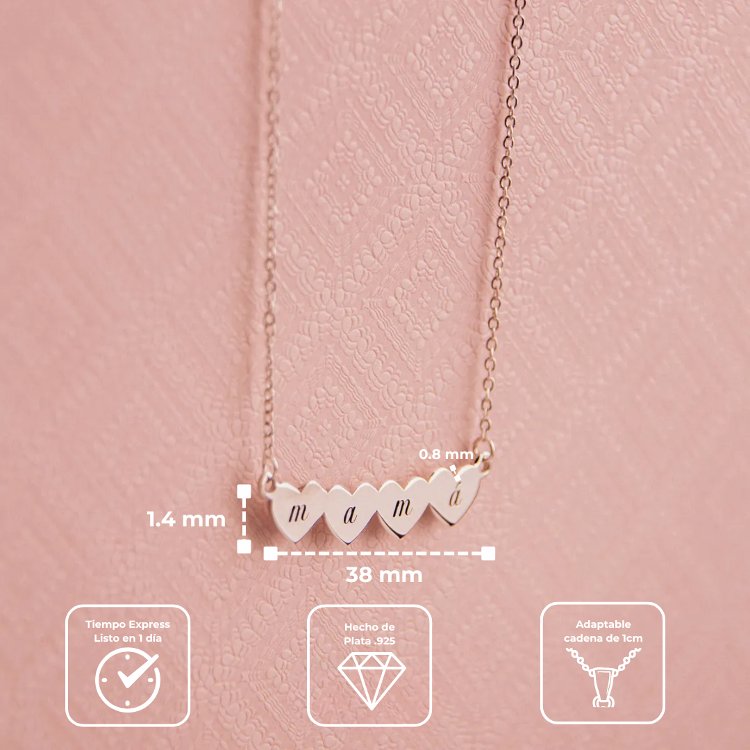 Collar Forming Plata .925