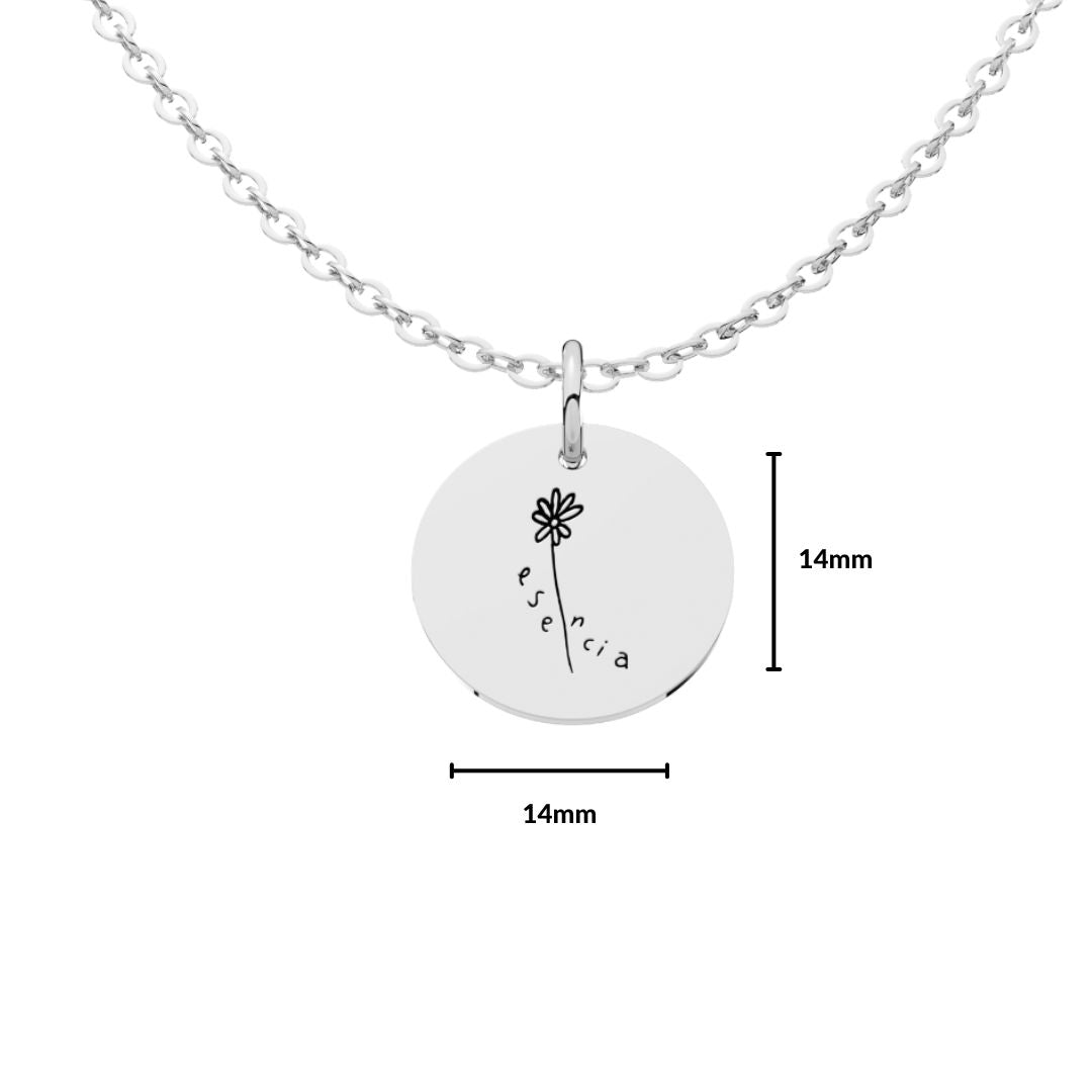 Collar Esencia Humbe Personalizable Plata .925 Primerly