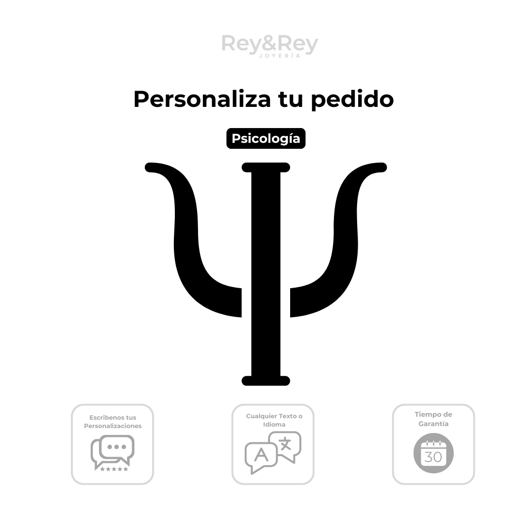 Anillo Belt Graduación Logos Licenciatura en Plata