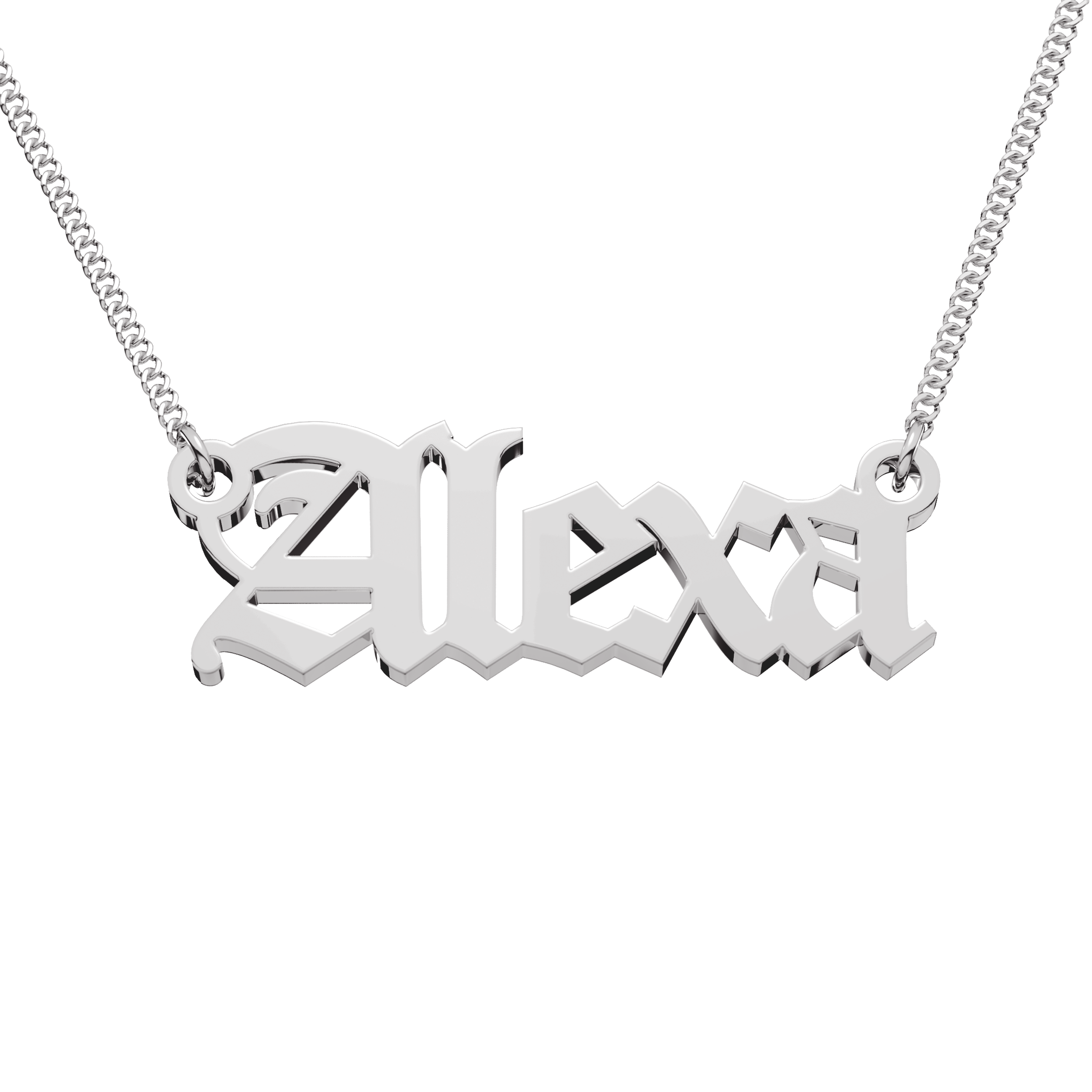 Cadena Classic Barbada Personalizable Plata .925 Primerly