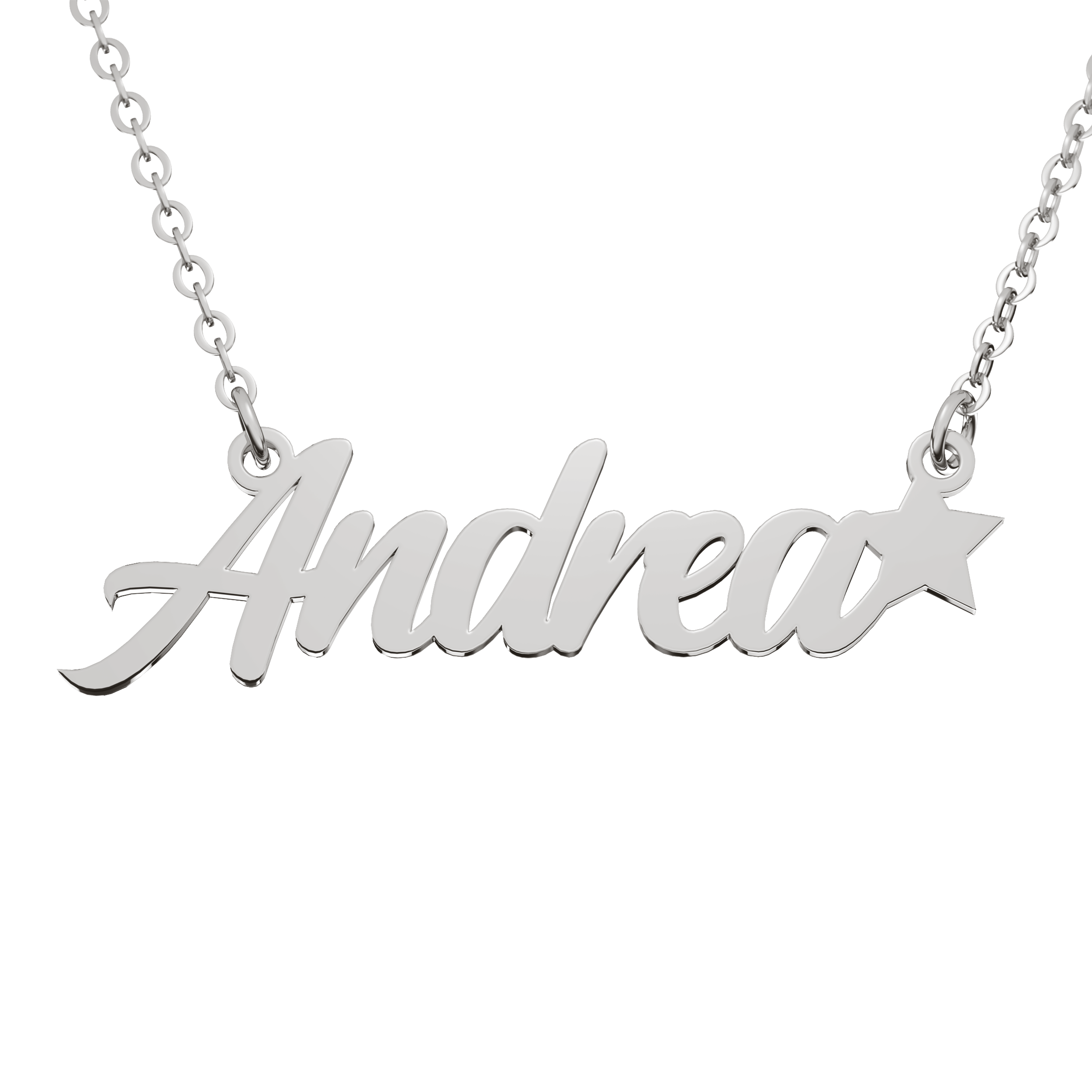 Collar Classic Figura Personalizable Plata .925 Primerly