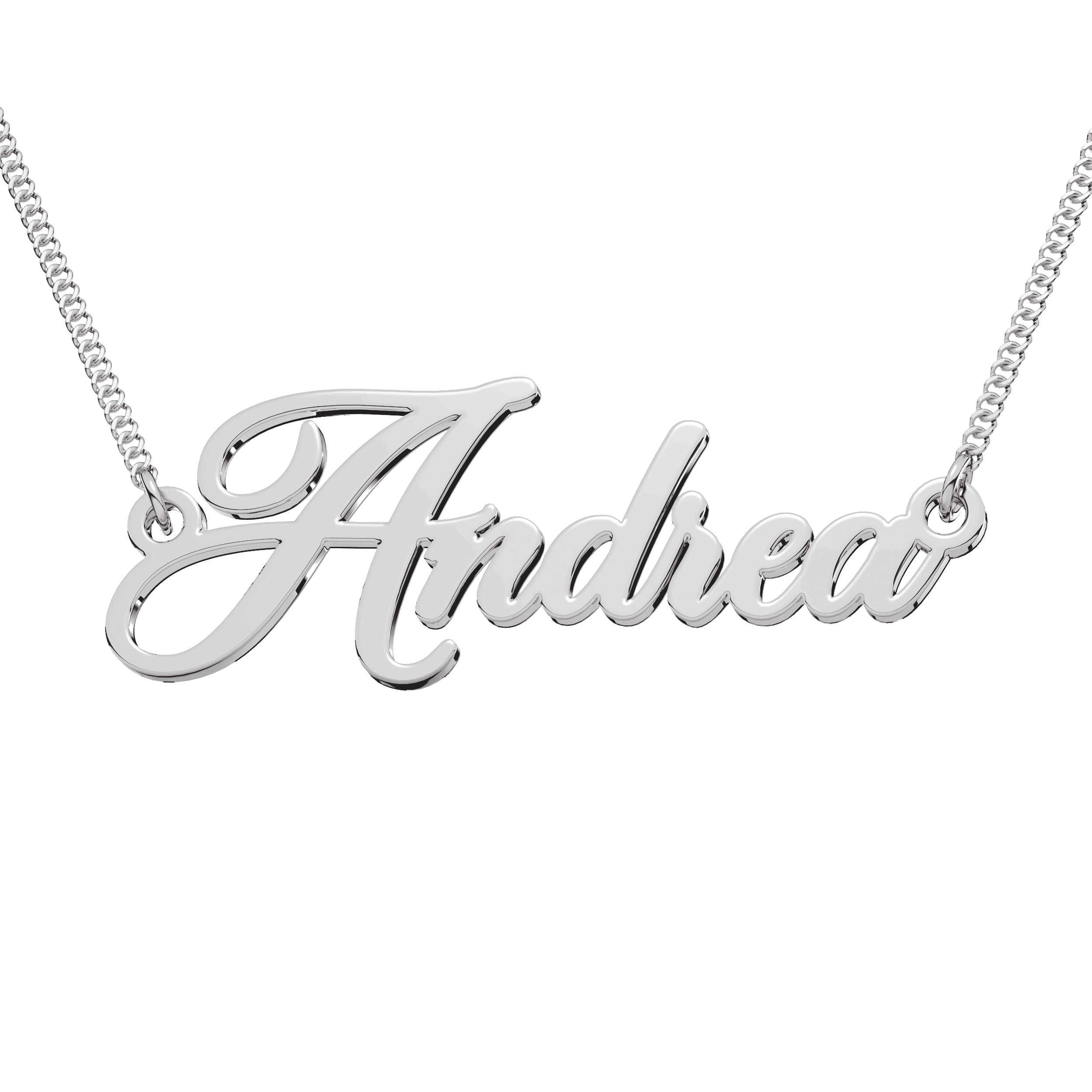 Cadena Classic Barbada Personalizable Plata .925 Primerly