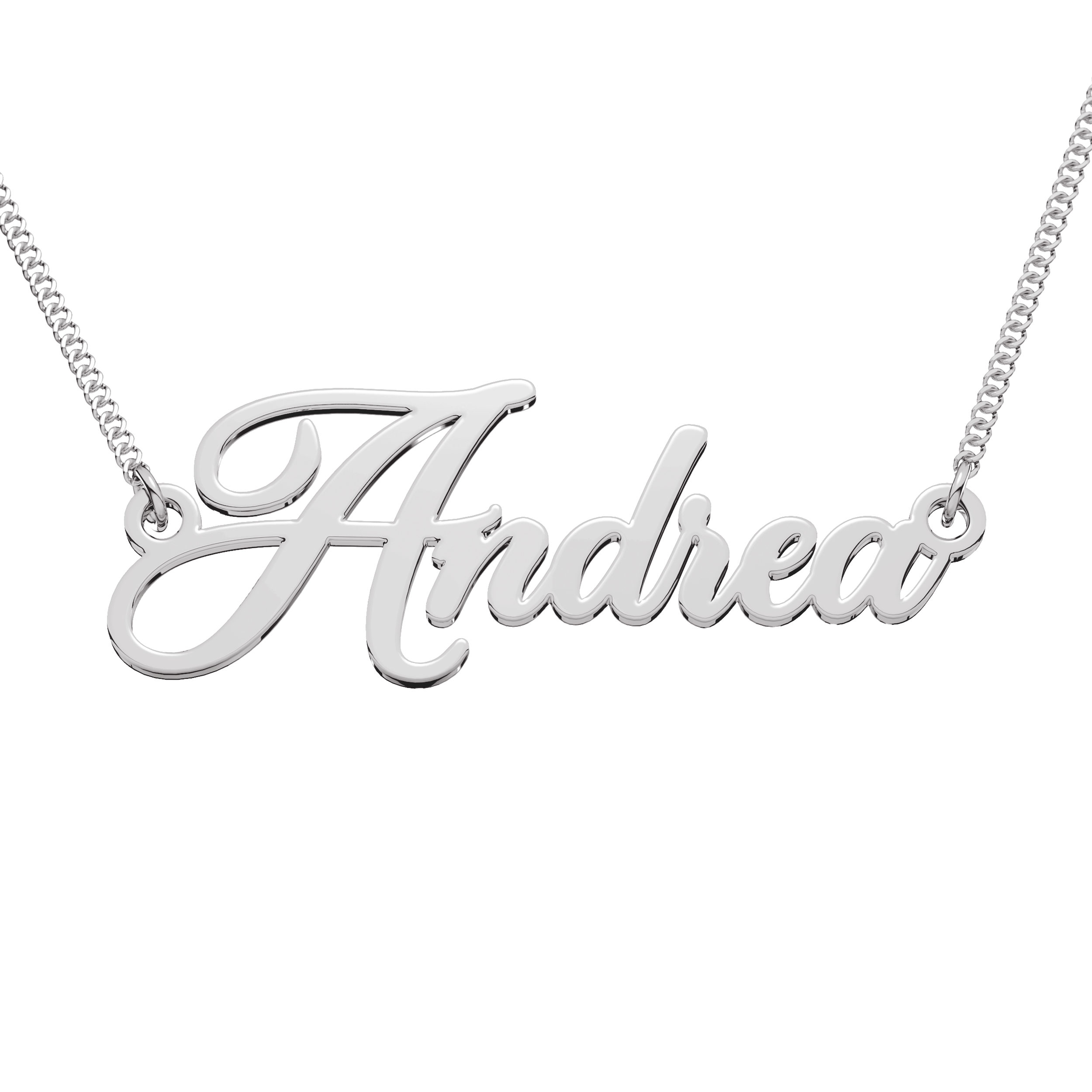 Cadena Classic Barbada Personalizable Plata .925 Primerly