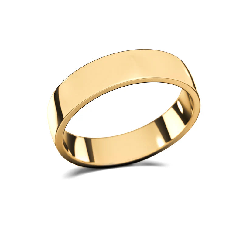 Anillo Matrimonial Liso Plata .925