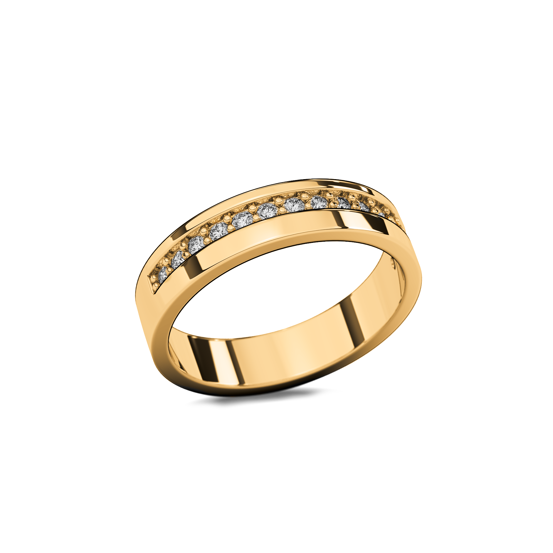 Anillo Matrimonial Churumbela de Oro 10K