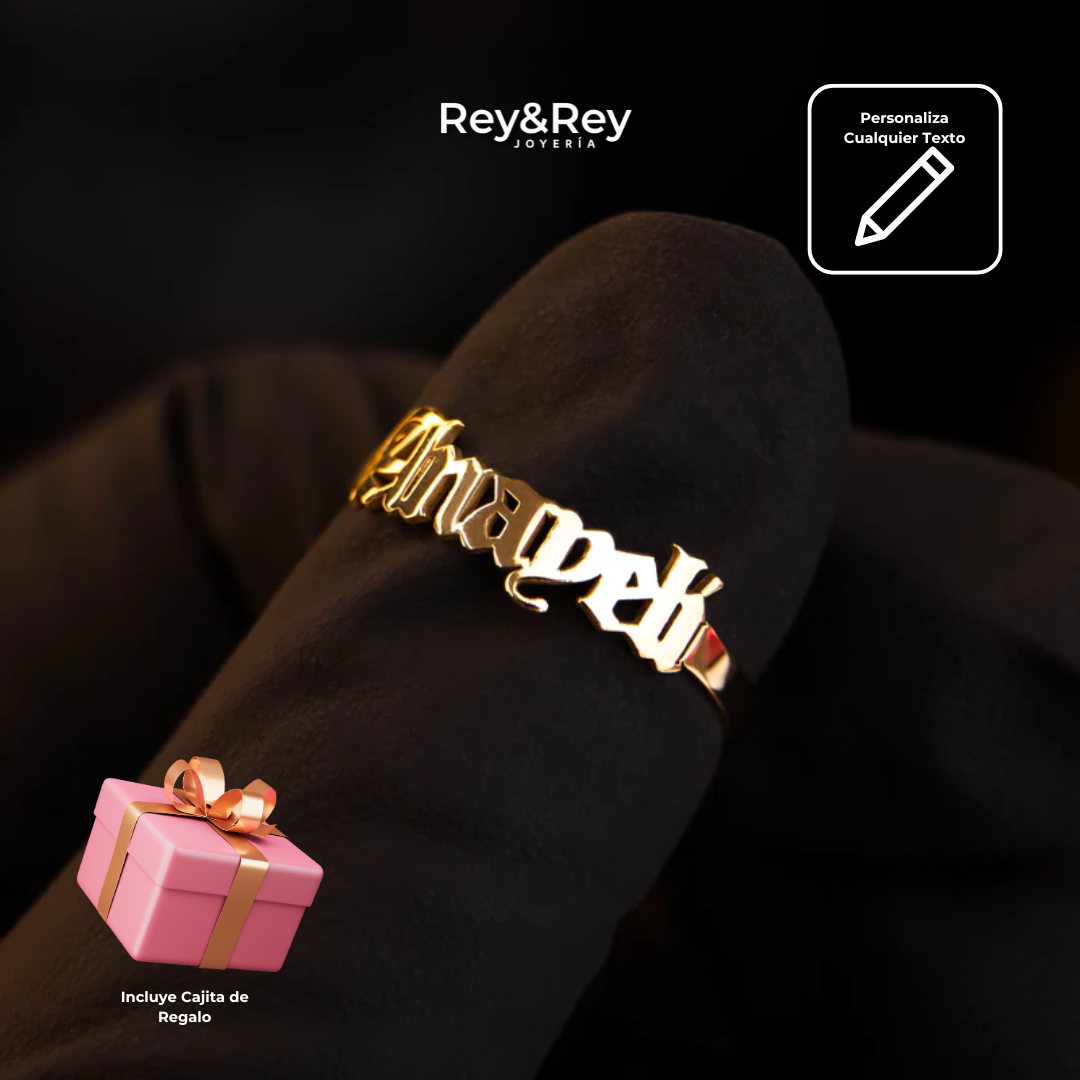 Anillo Classic Personalizable Oro 10k