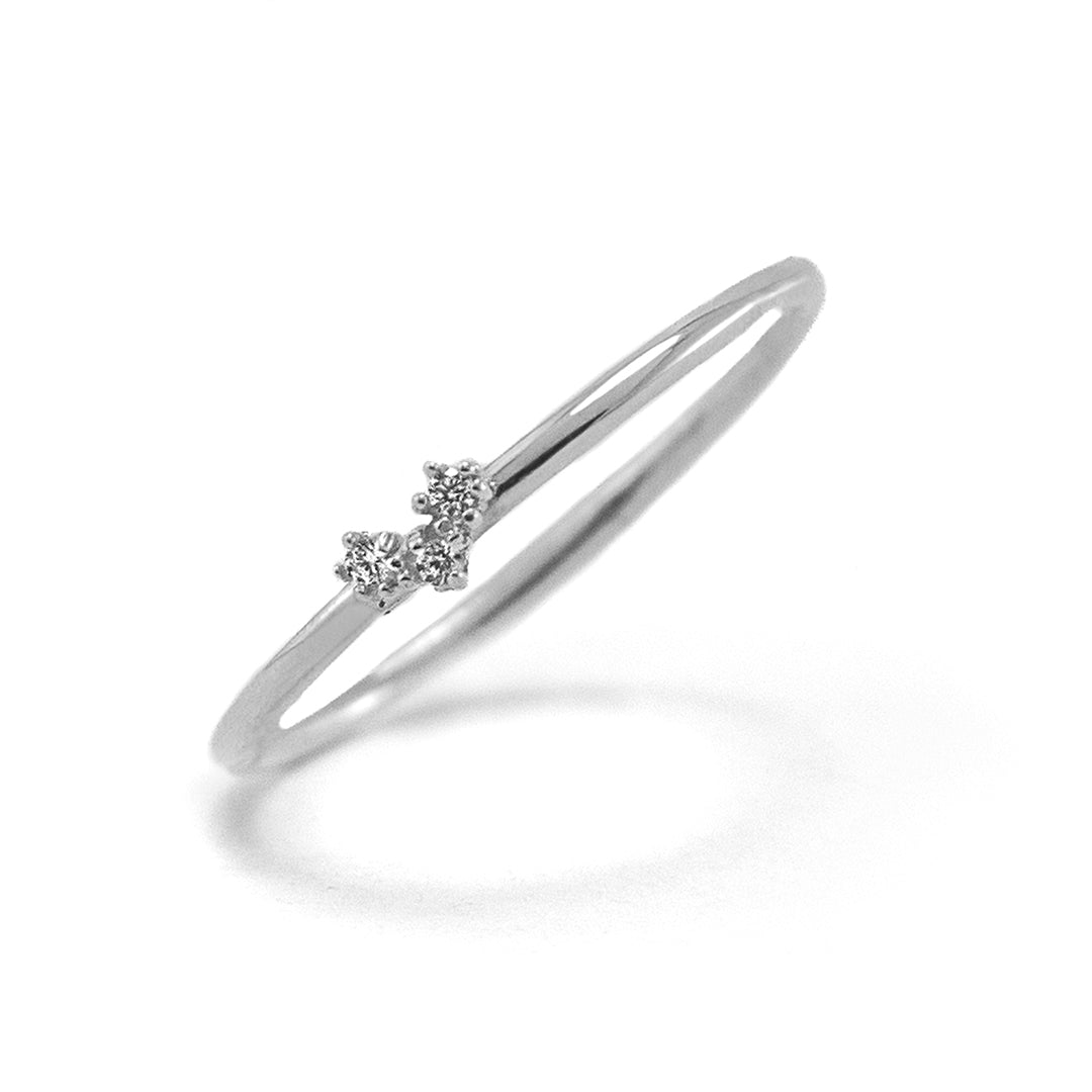 Anillo Compromiso Semilla Promesa Corazón Plata