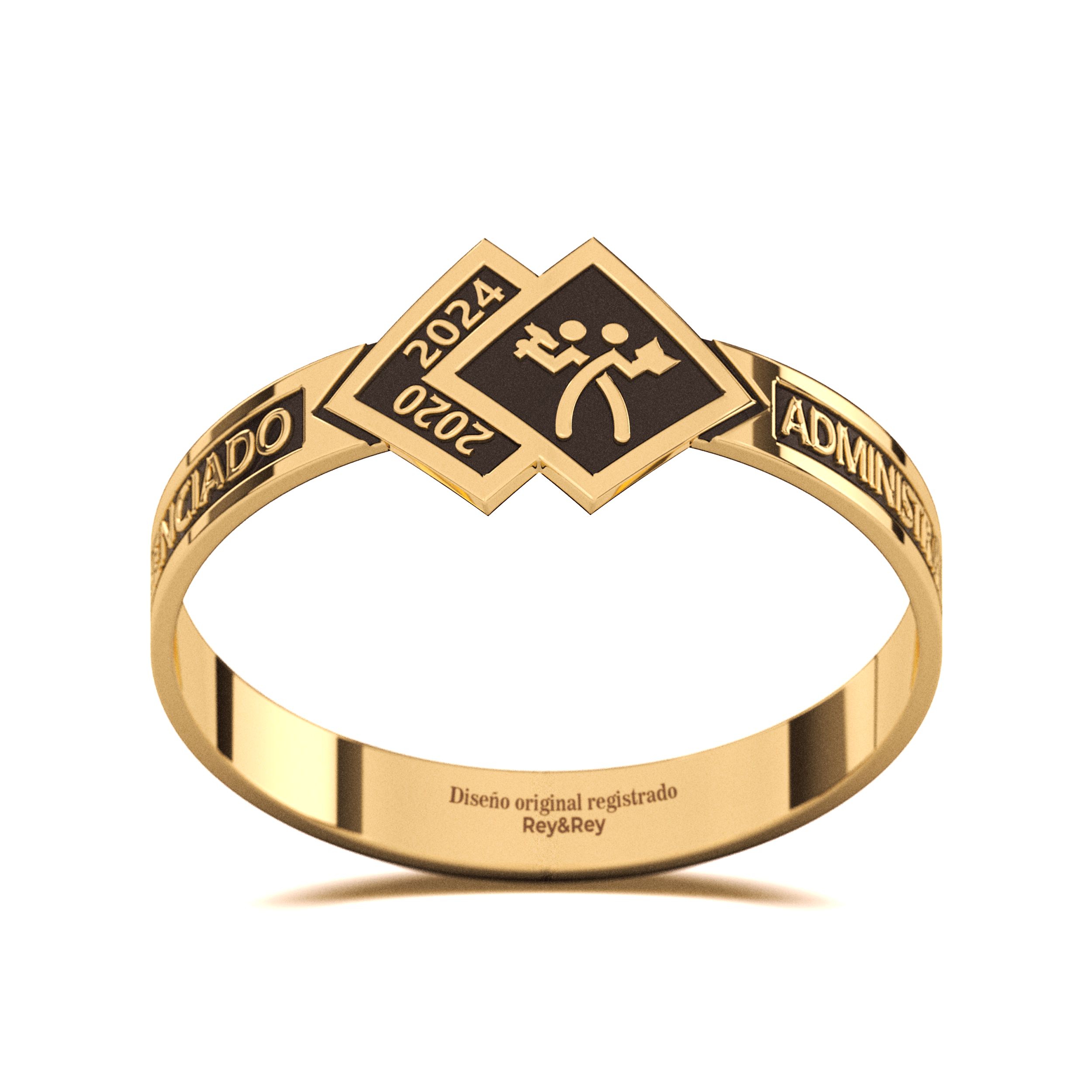 Anillo Graduación Skalon Oro 10k