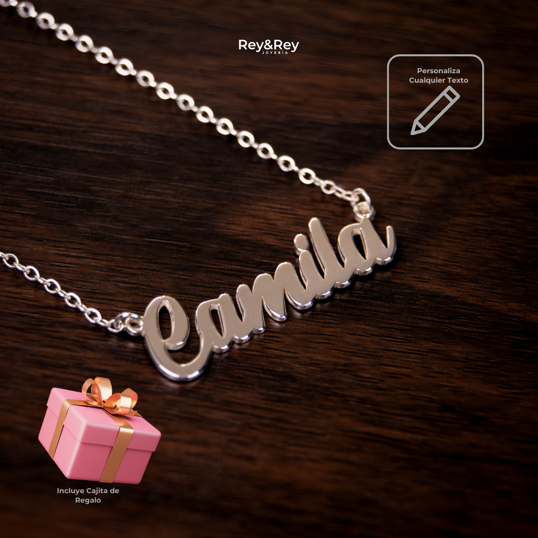 Collar Classic Personalizable Plata .925 Primerly