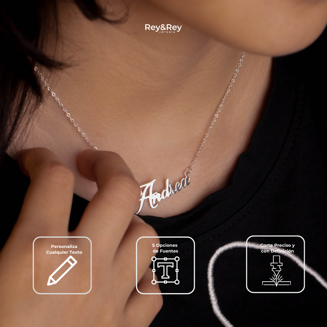 Collar Classic Personalizable Plata .925 Primerly