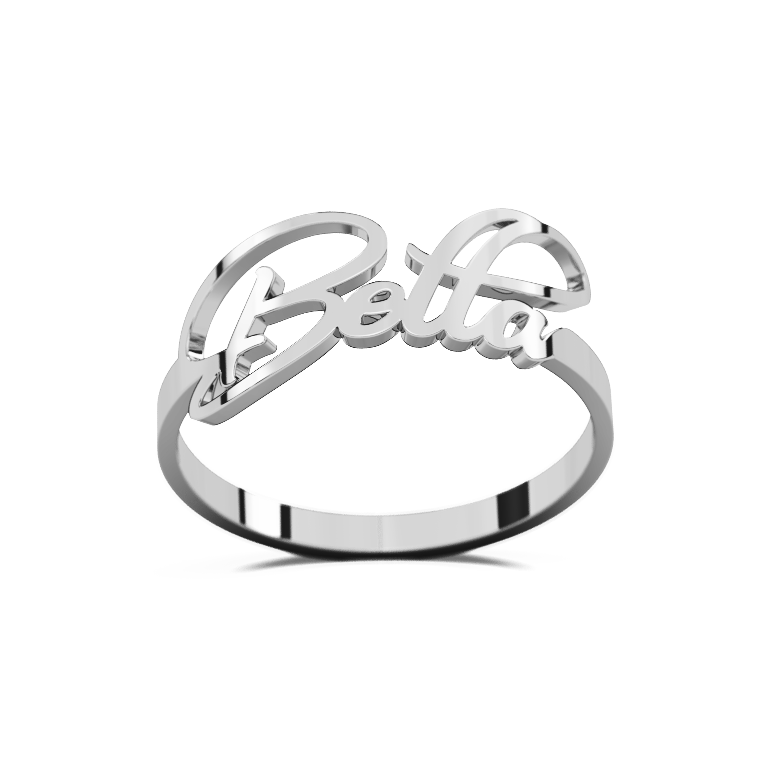 Anillo Classic Personalizable de Plata Primerly