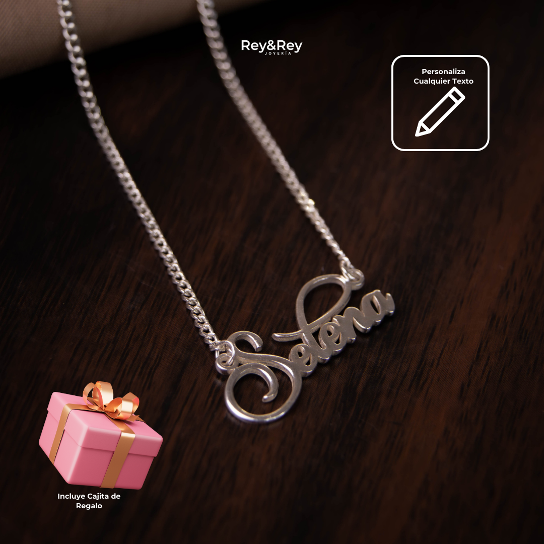 Cadena Classic Barbada Personalizable Plata .925 Primerly