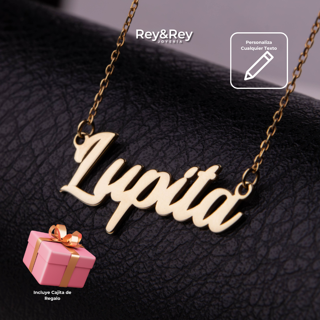 Collar Personalizable Classic Oro 14k Primerly