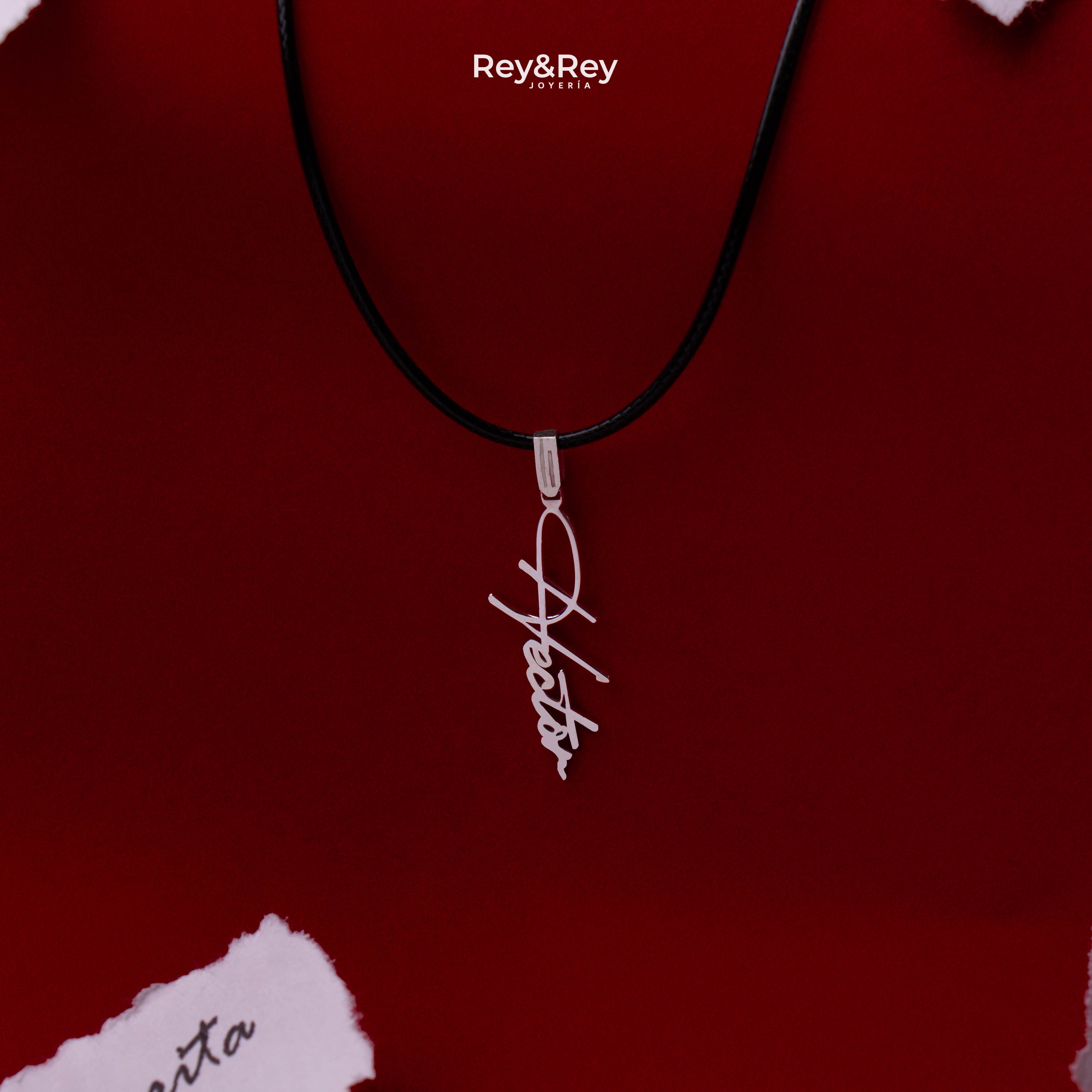 Dije Vertical Personalizable Plata .925 Primerly