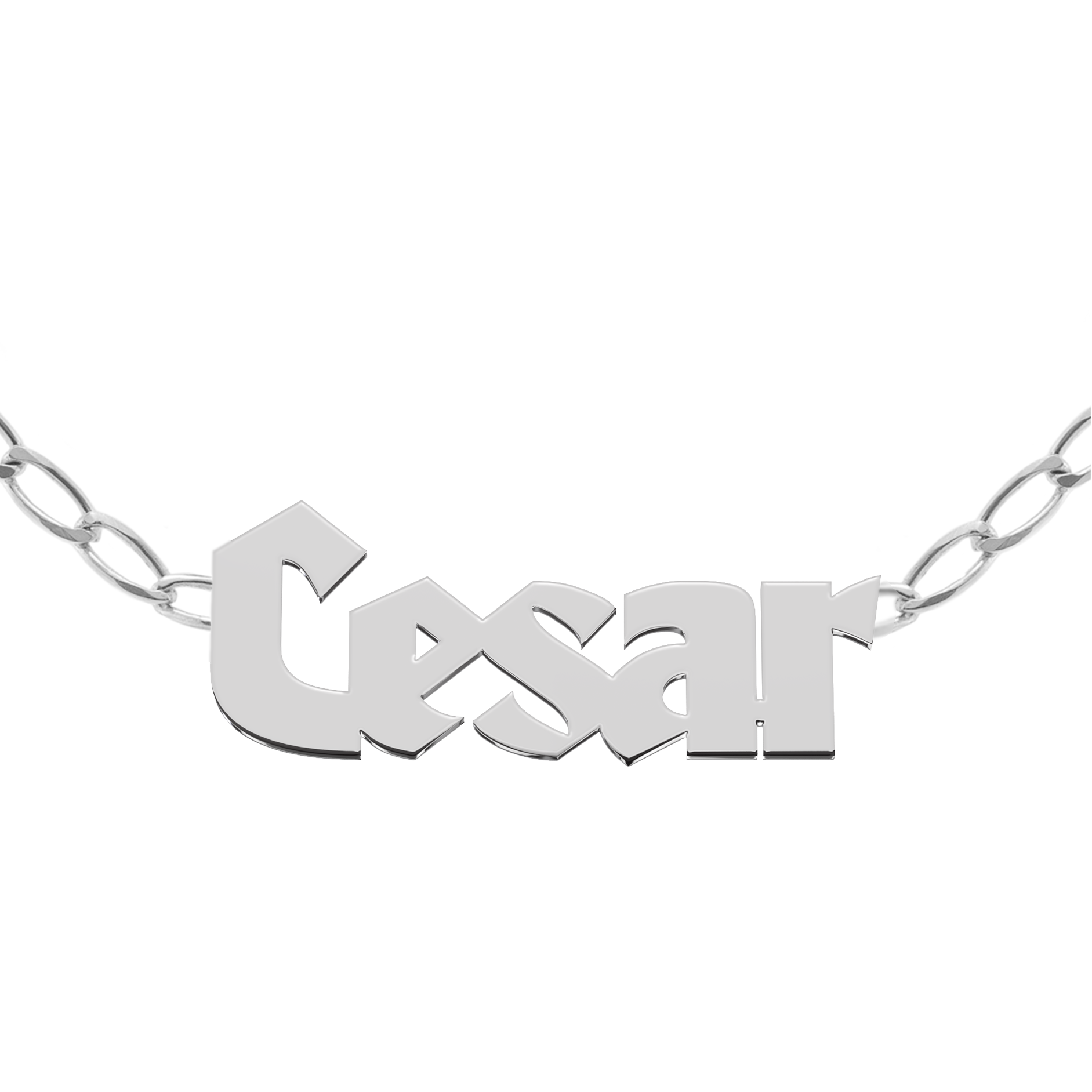 Cadena Monarca Personalizable Plata .925 Primerly