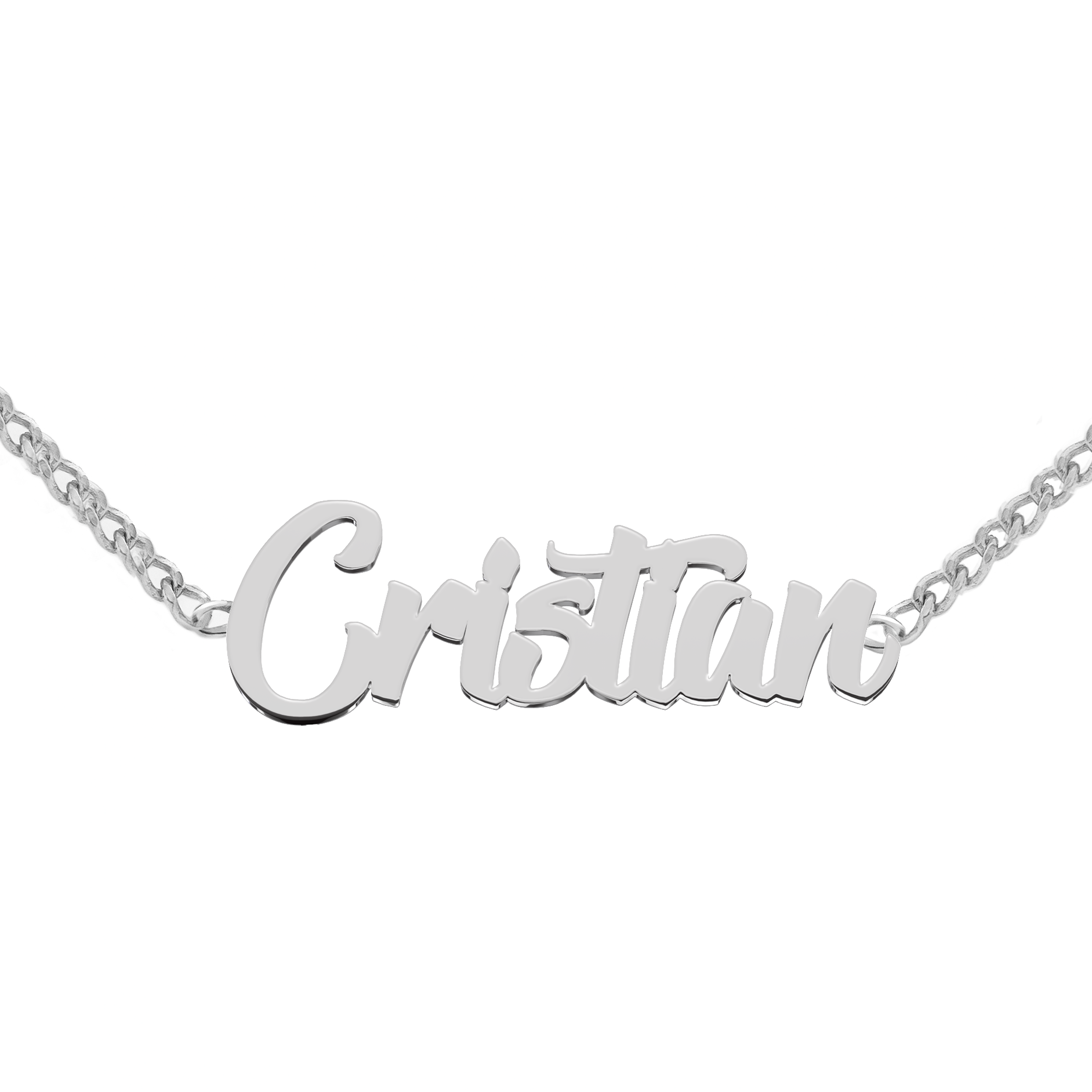 Cadena Figara Monarca Personalizable Plata .925 Primerly