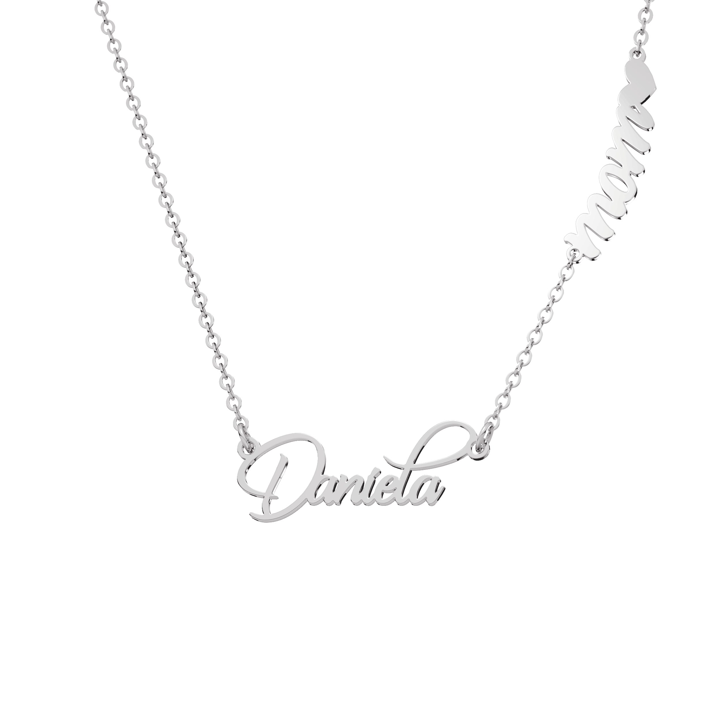 Collar Classic Mom Personalizable Plata .925 Primerly