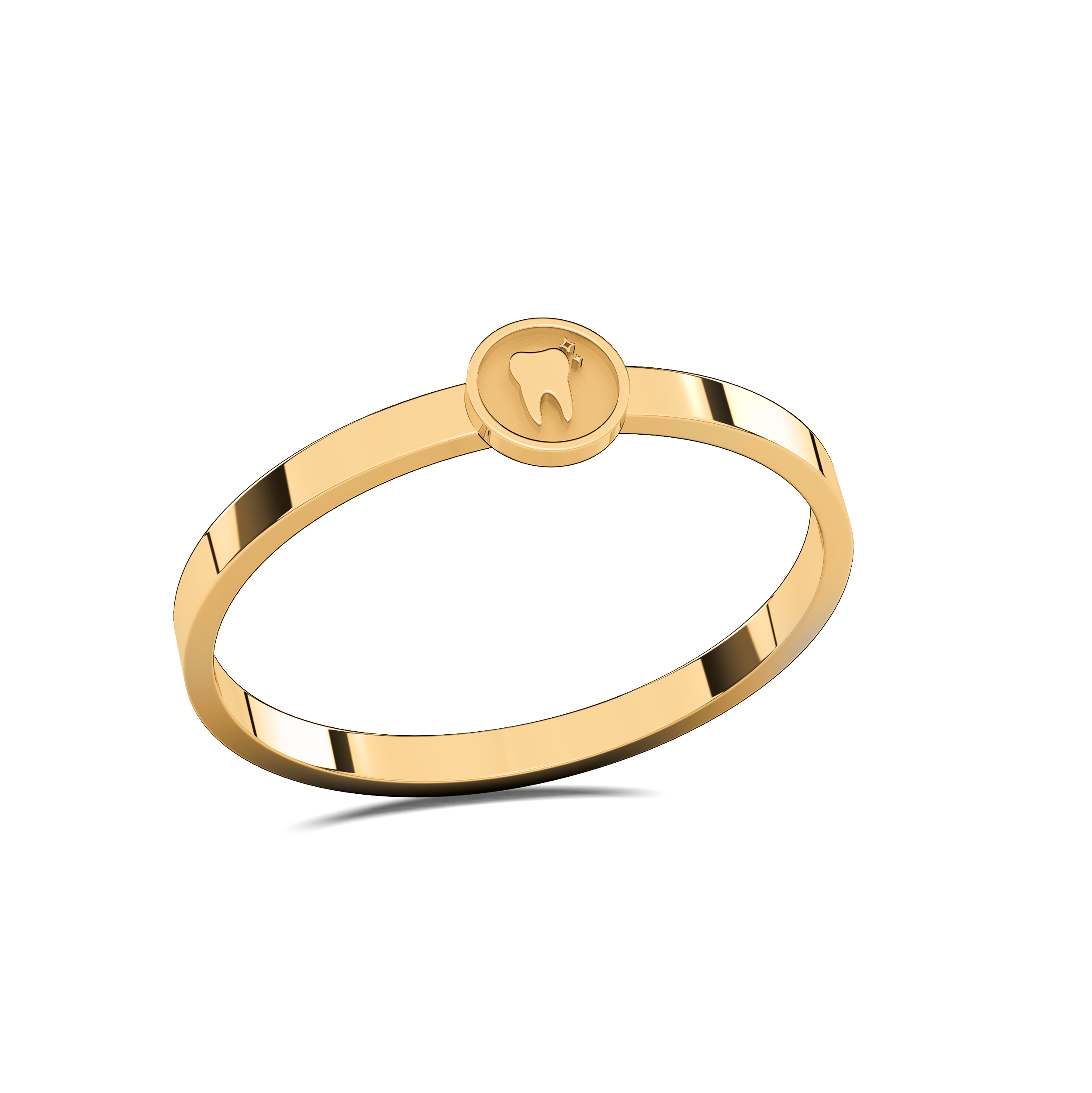 Anillo Graduación Circlet Oro 10k