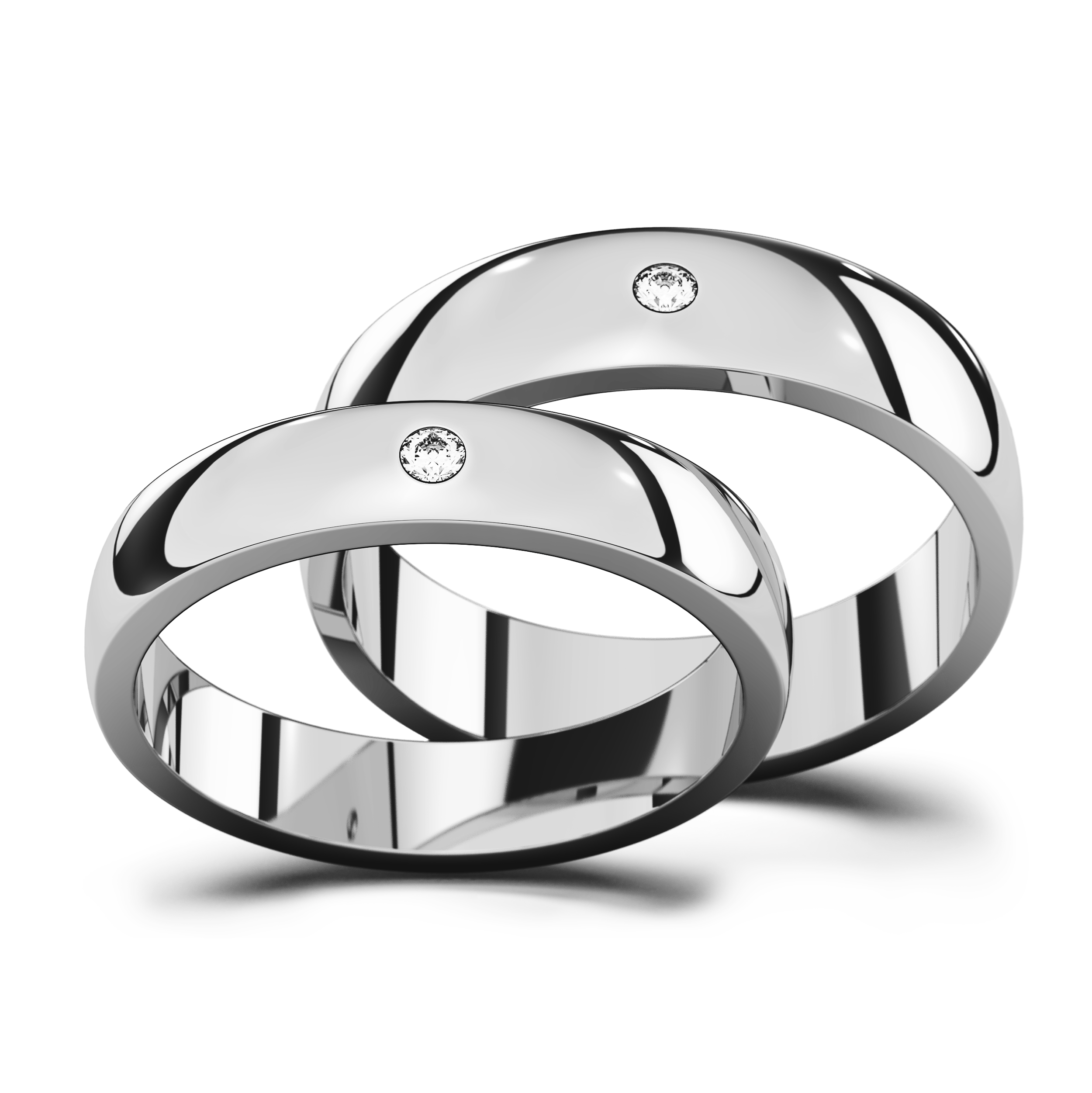 Anillos Matrimoniales Par Paloma X Plata