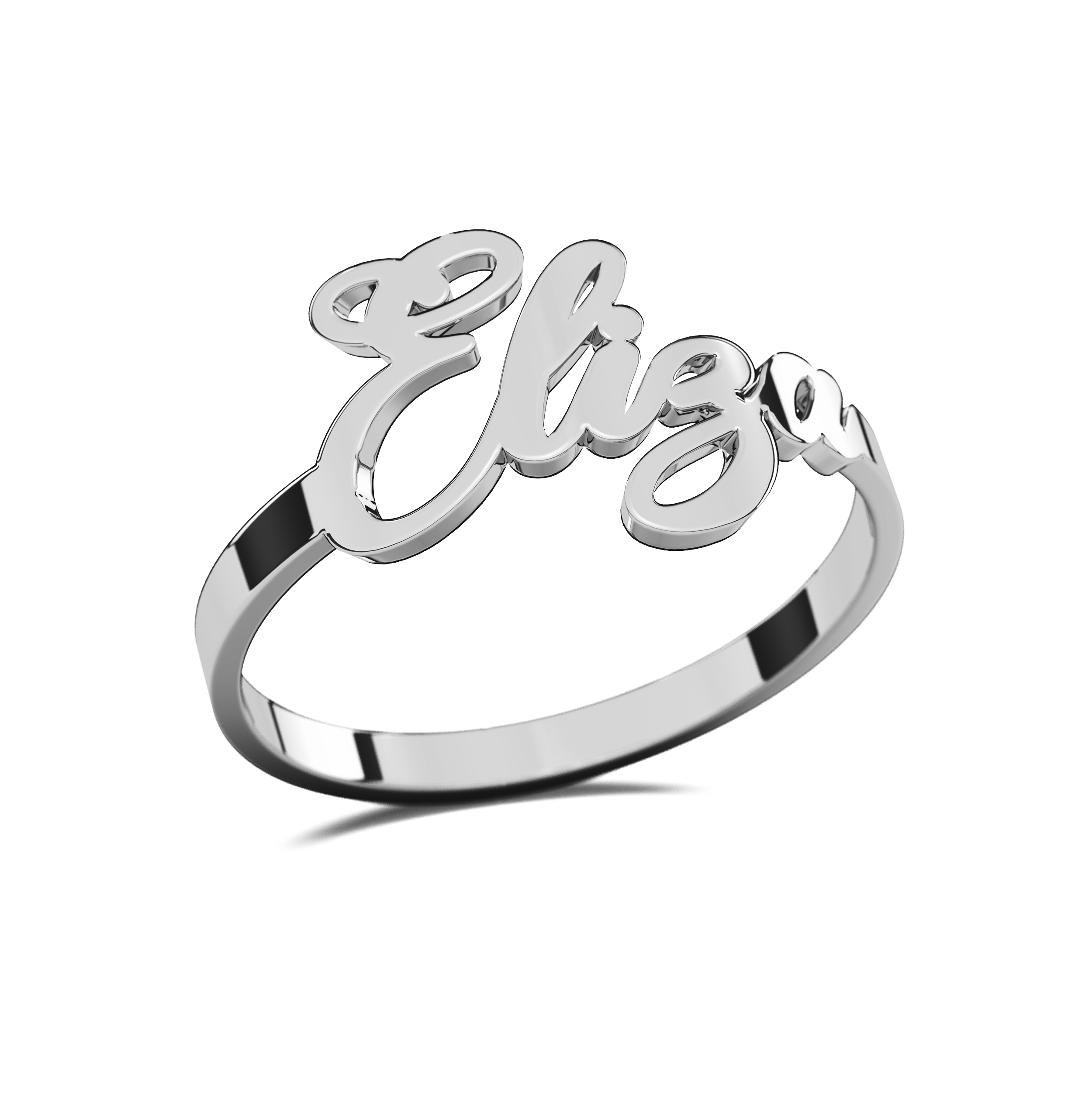 Anillo Classic Personalizable de Plata