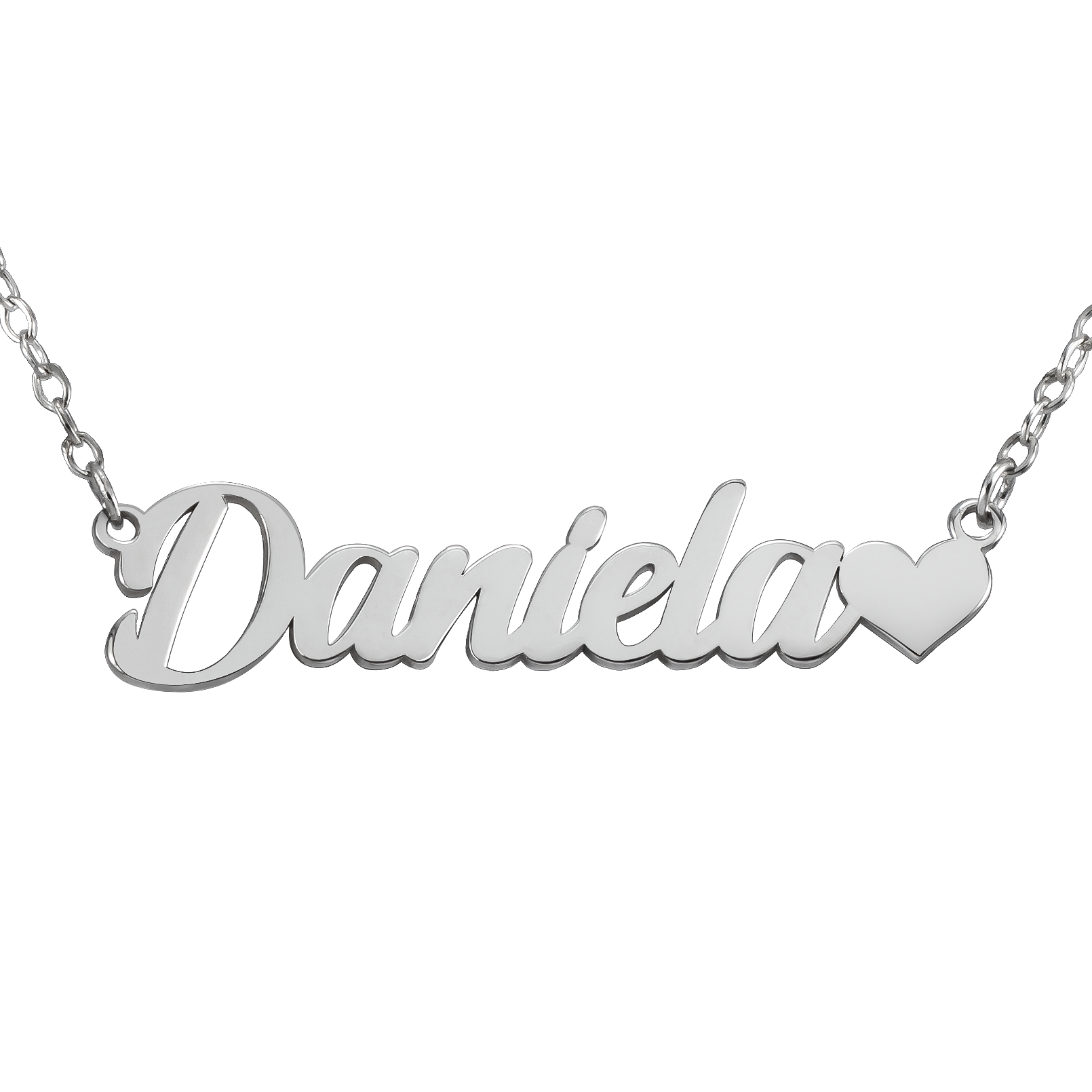 Collar Classic Figura Personalizable Plata .925 Primerly