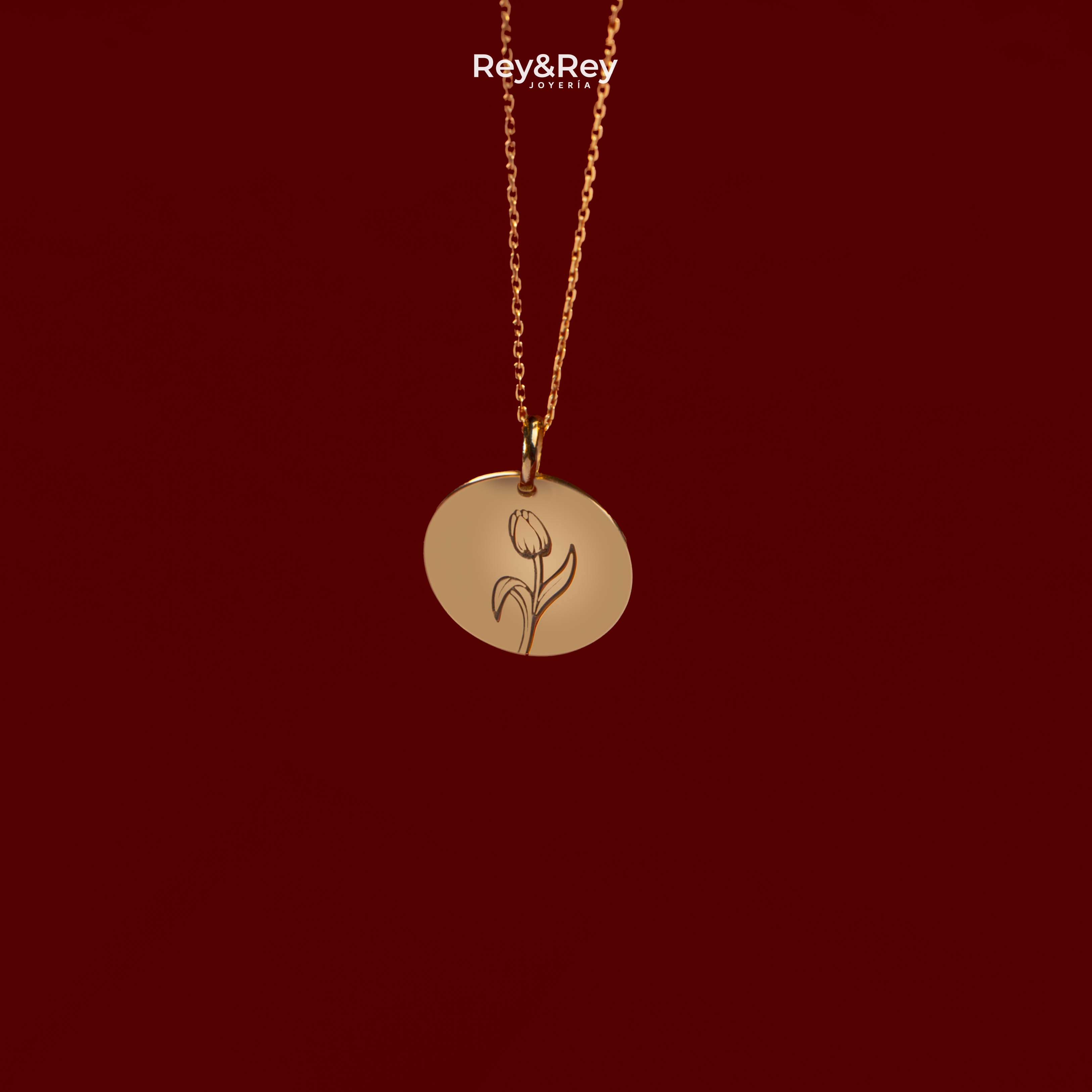 Dije Fiore Personalizable Oro de 10k Primerly