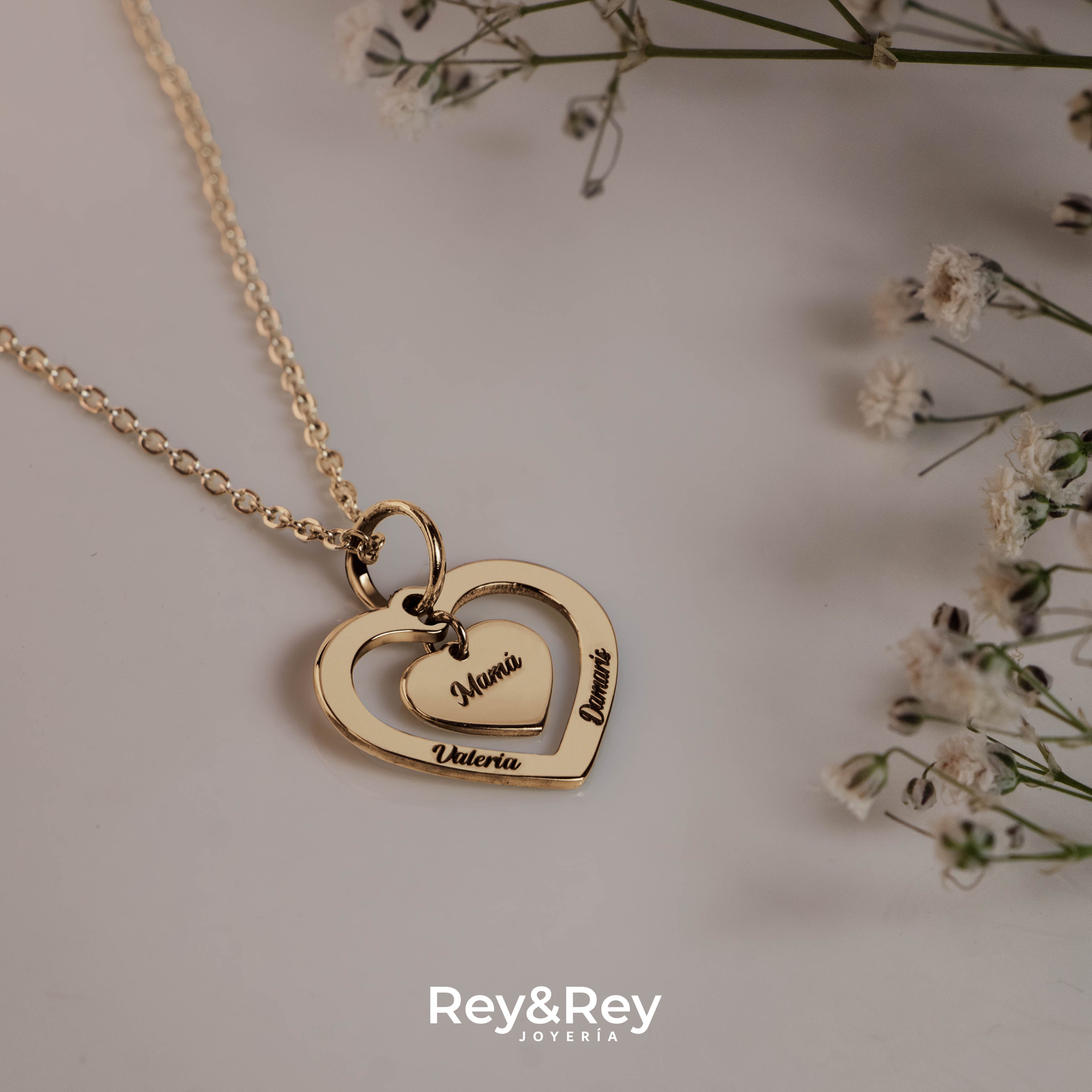 Collar Loop Personalizable Oro 10k Primerly