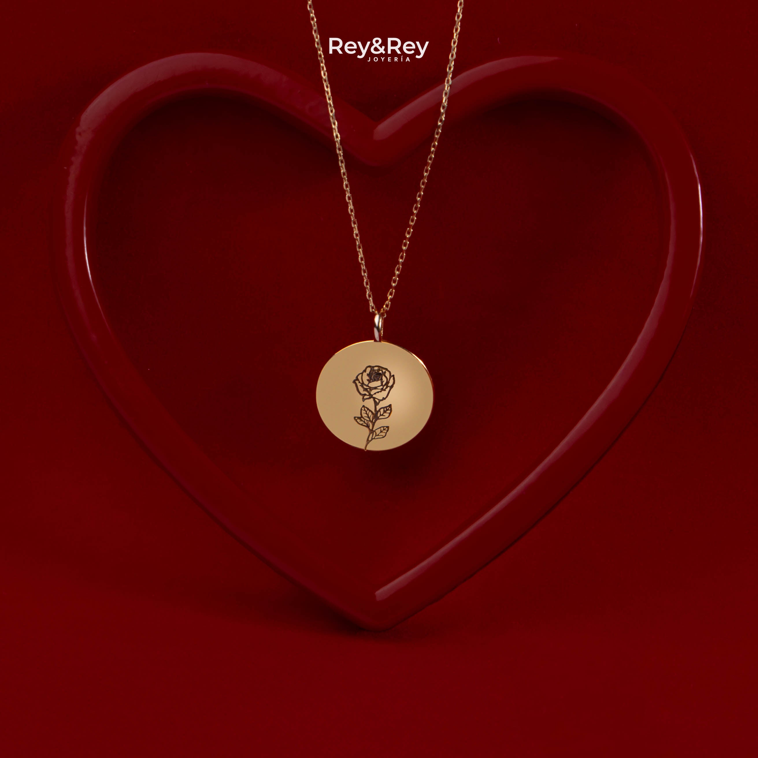 Dije Fiore Personalizable Oro de 10k Primerly