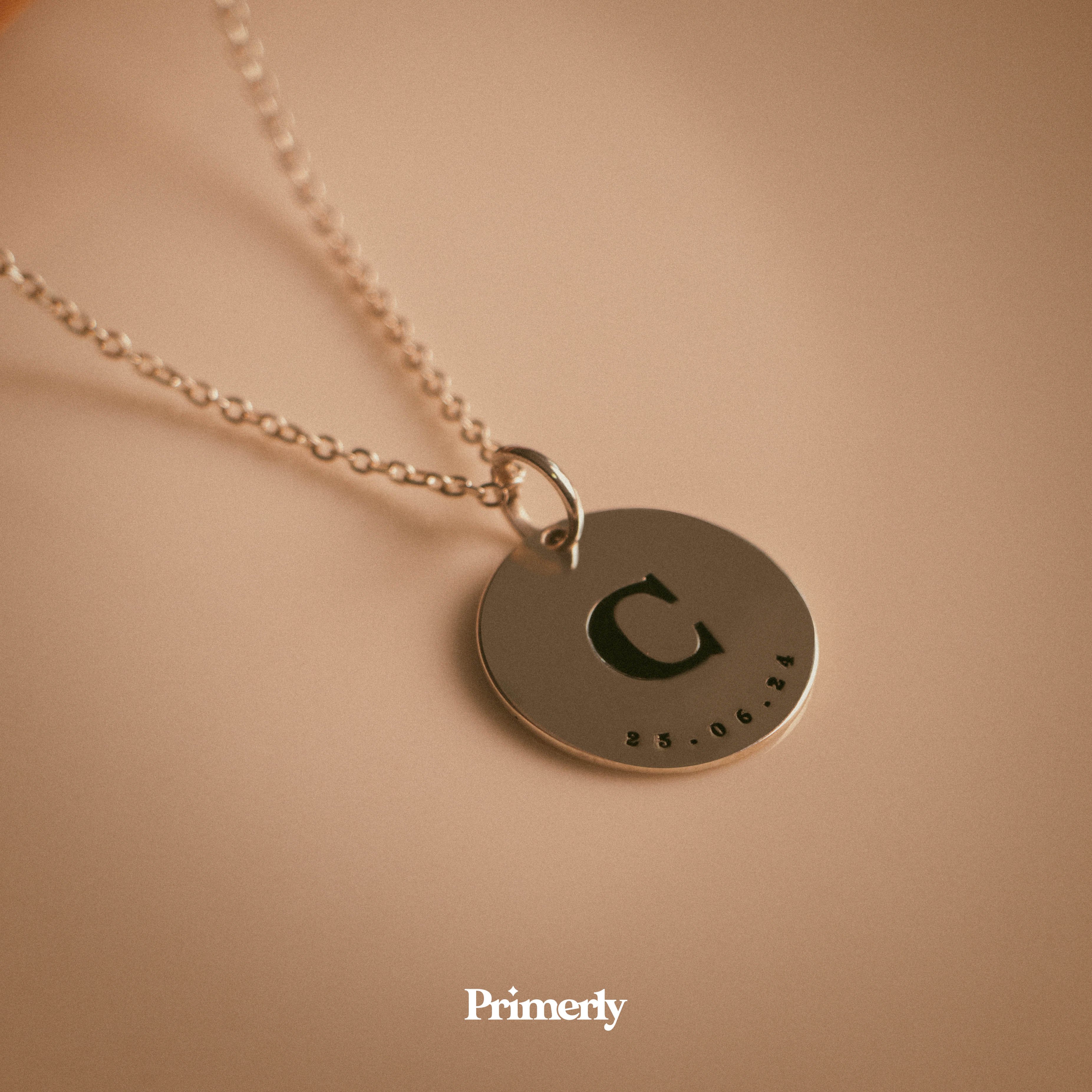 Dije Inicial Primerly Personalizable Plata .925 Primerly