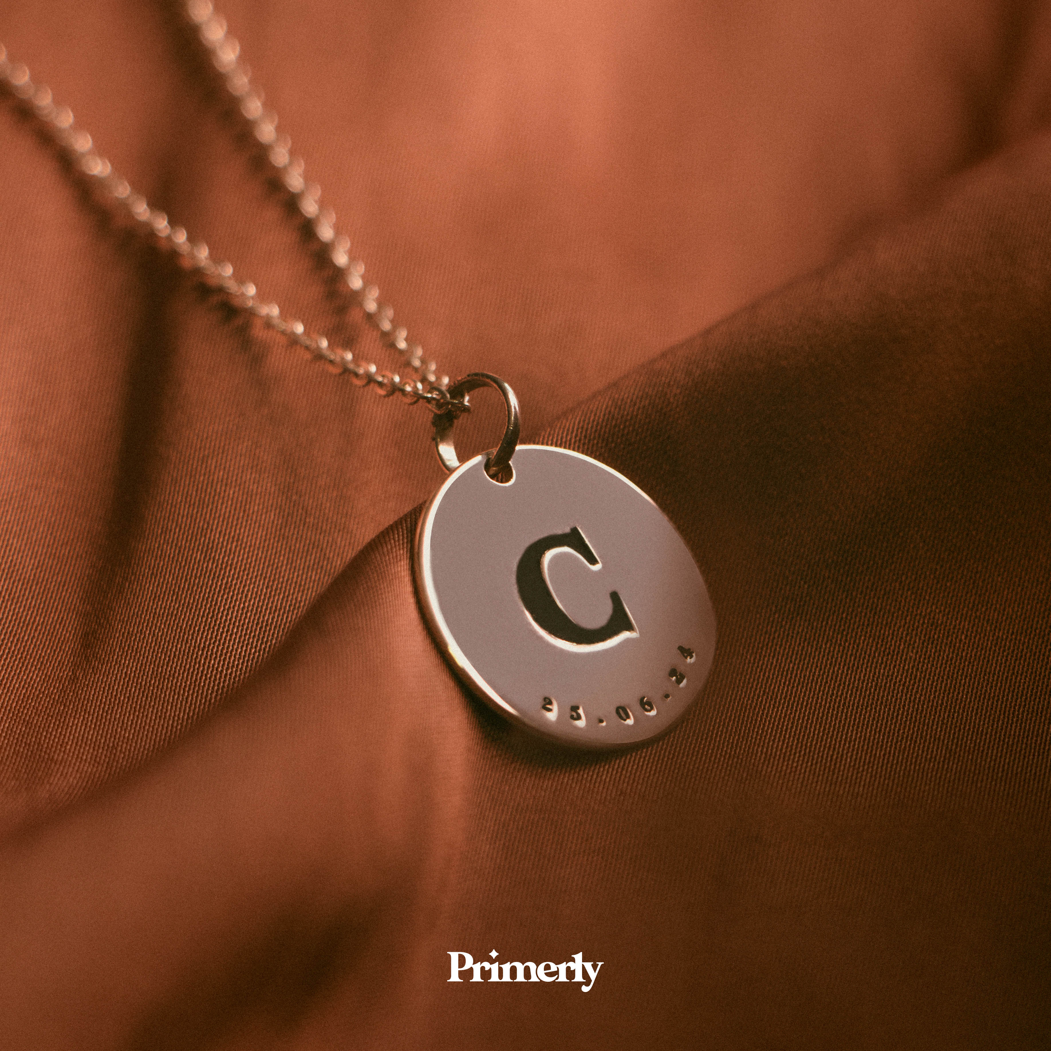 Dije Inicial Primerly Personalizable Plata .925 Primerly