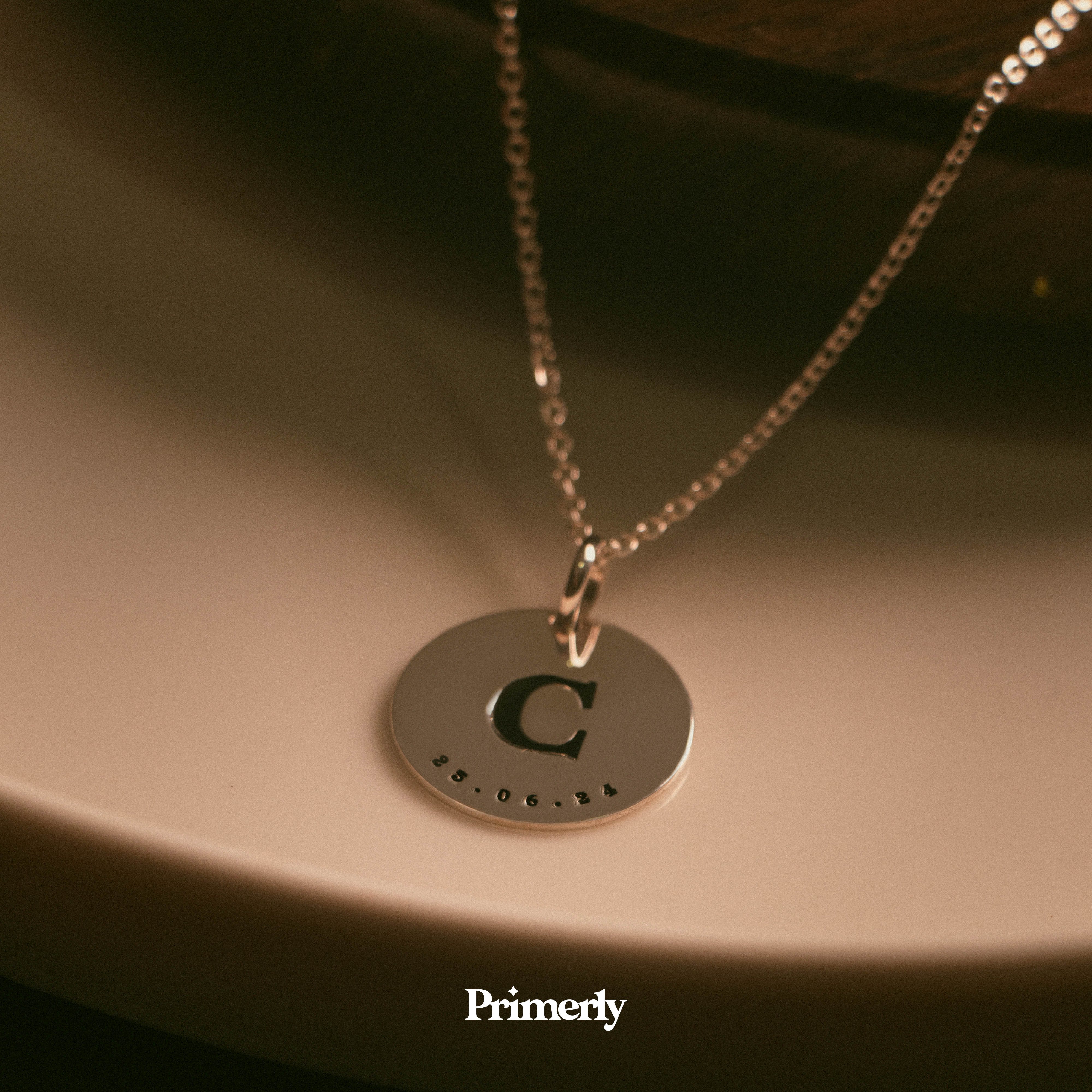 Dije Inicial Personalizable Plata .925