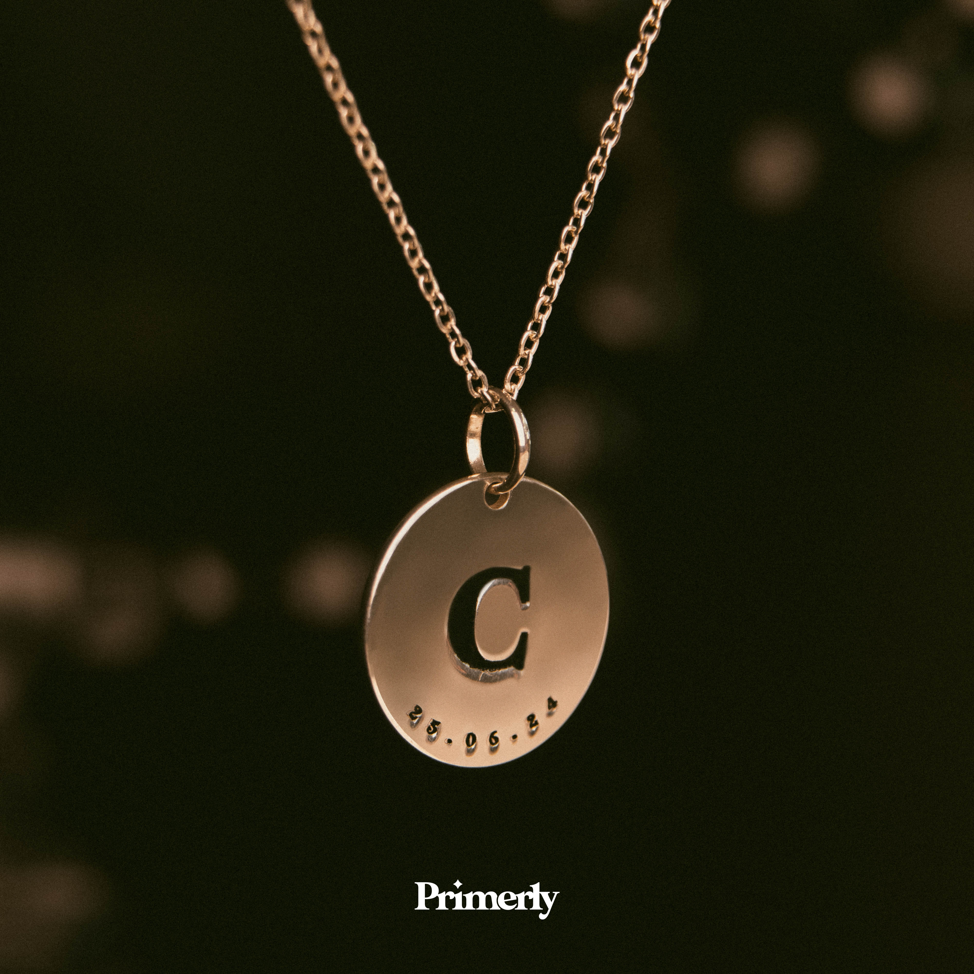 Dije Inicial Primerly Personalizable Plata .925 Primerly