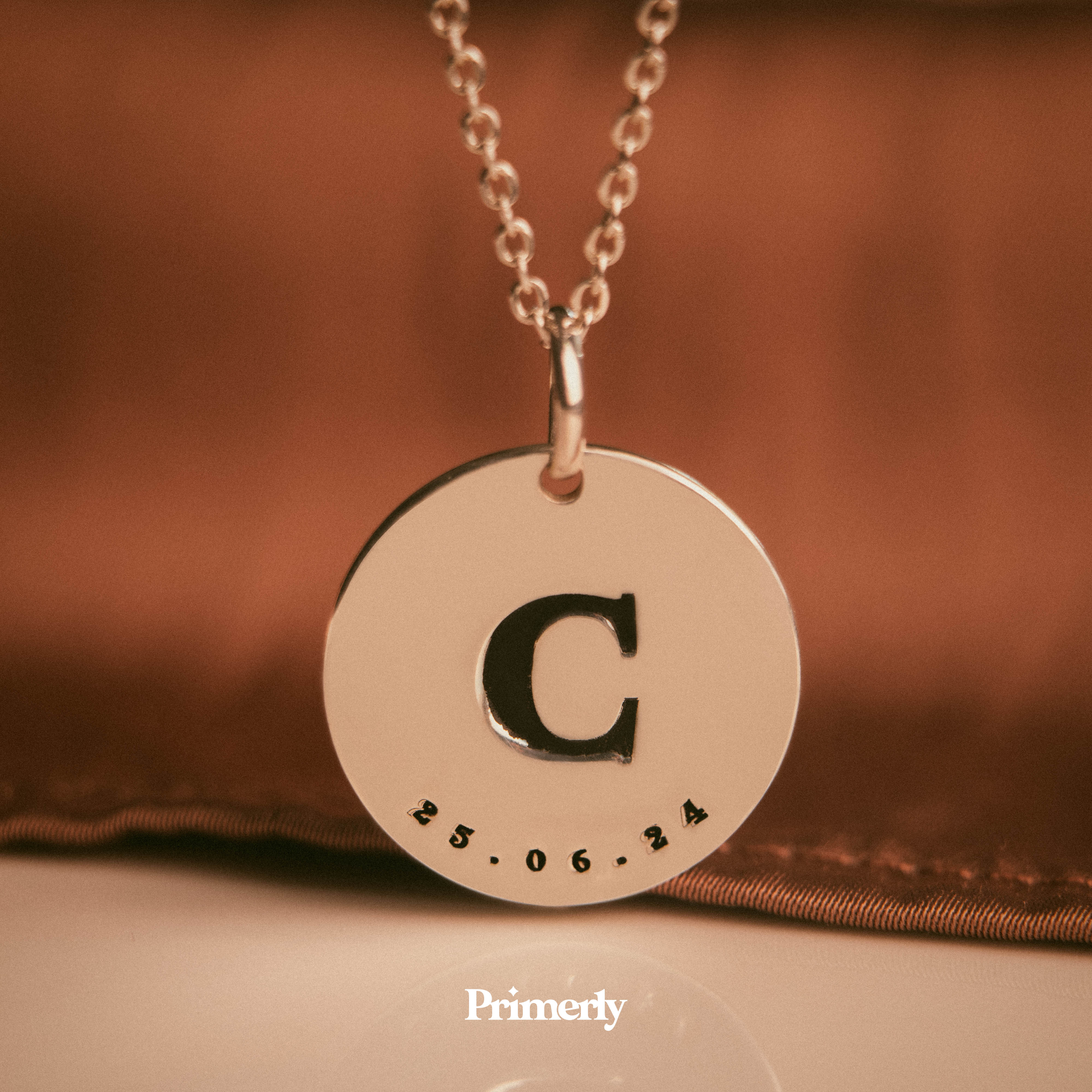 Dije Inicial Personalizable Plata .925