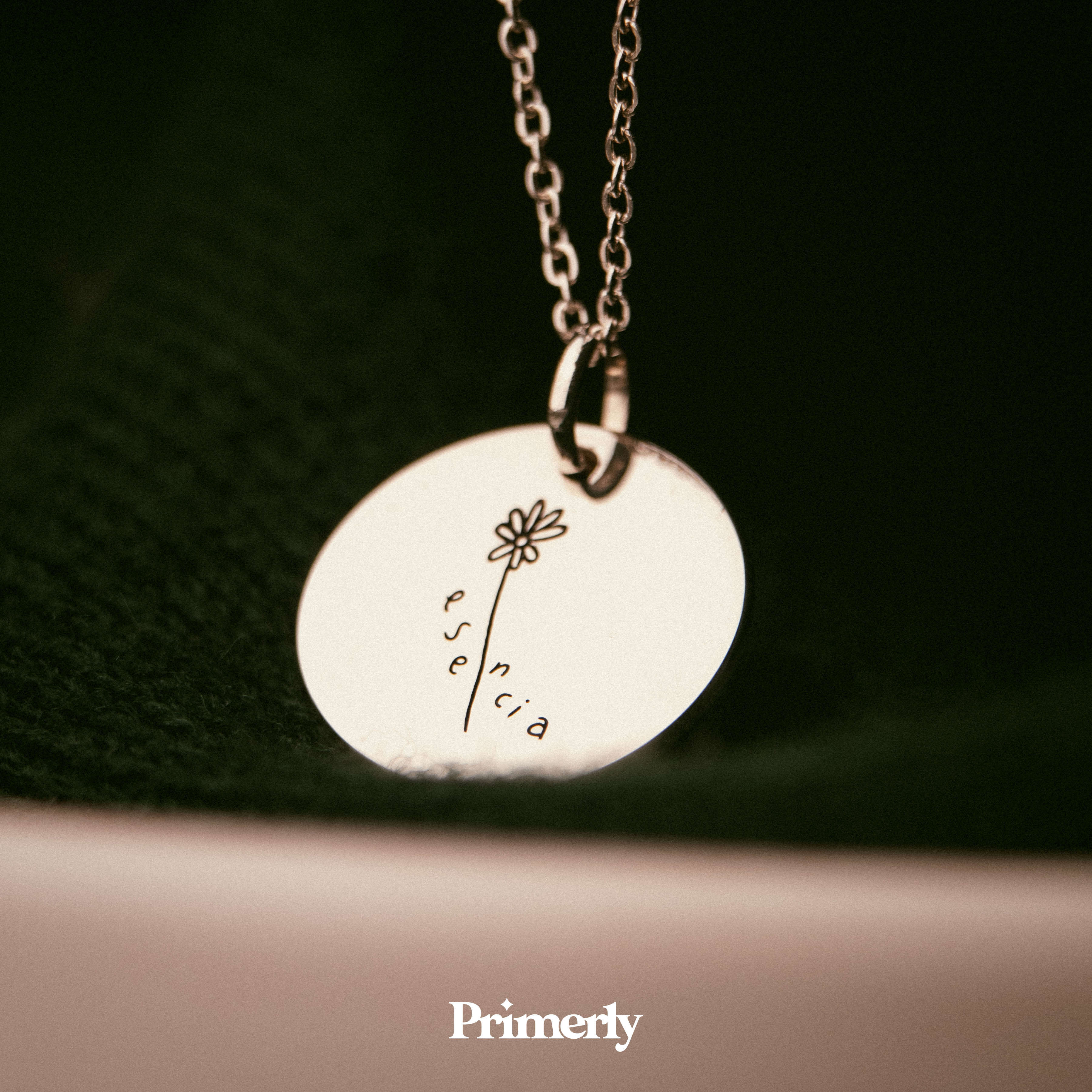 Collar Esencia Humbe Personalizable Plata .925 Primerly