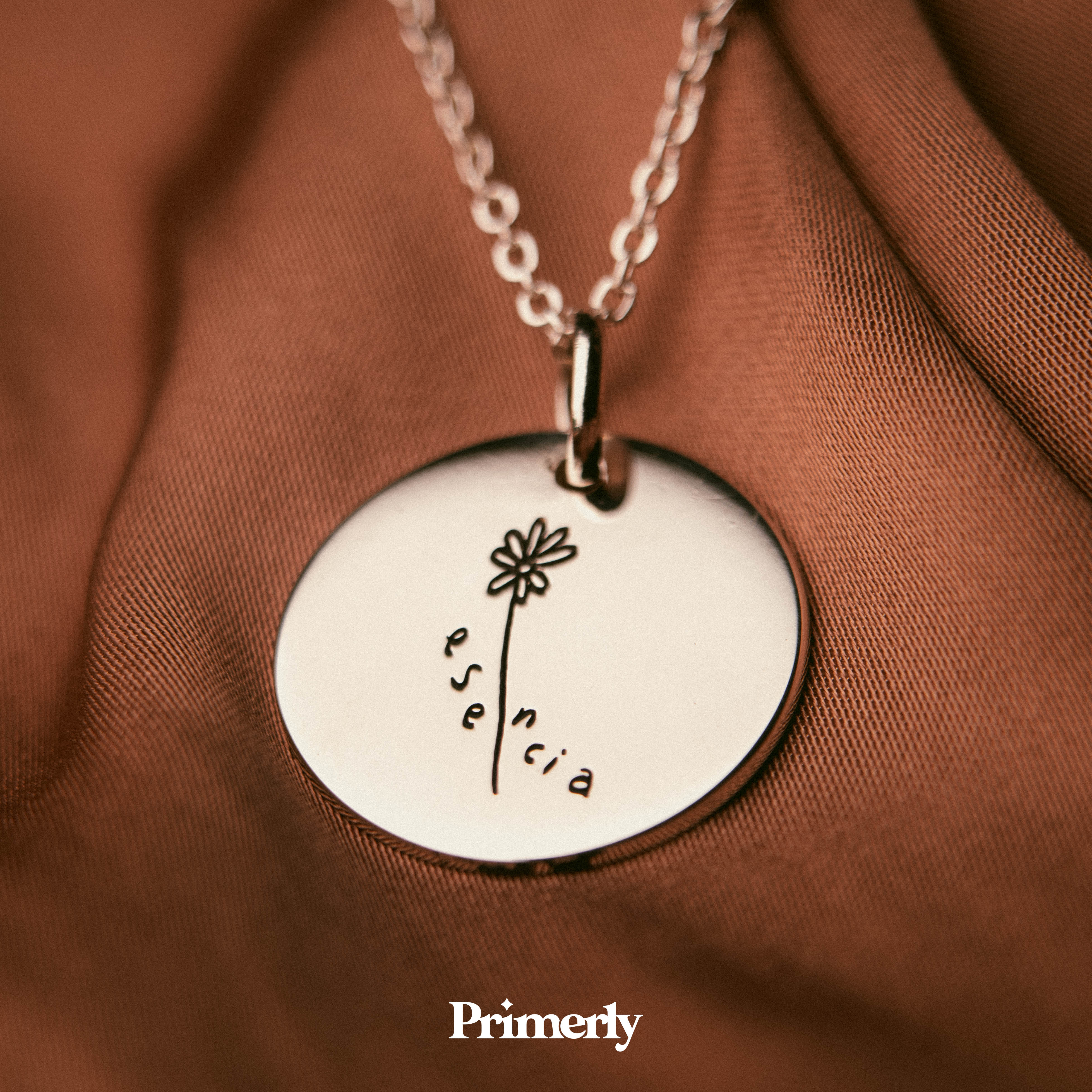 Collar Esencia Humbe Personalizable Plata .925 Primerly