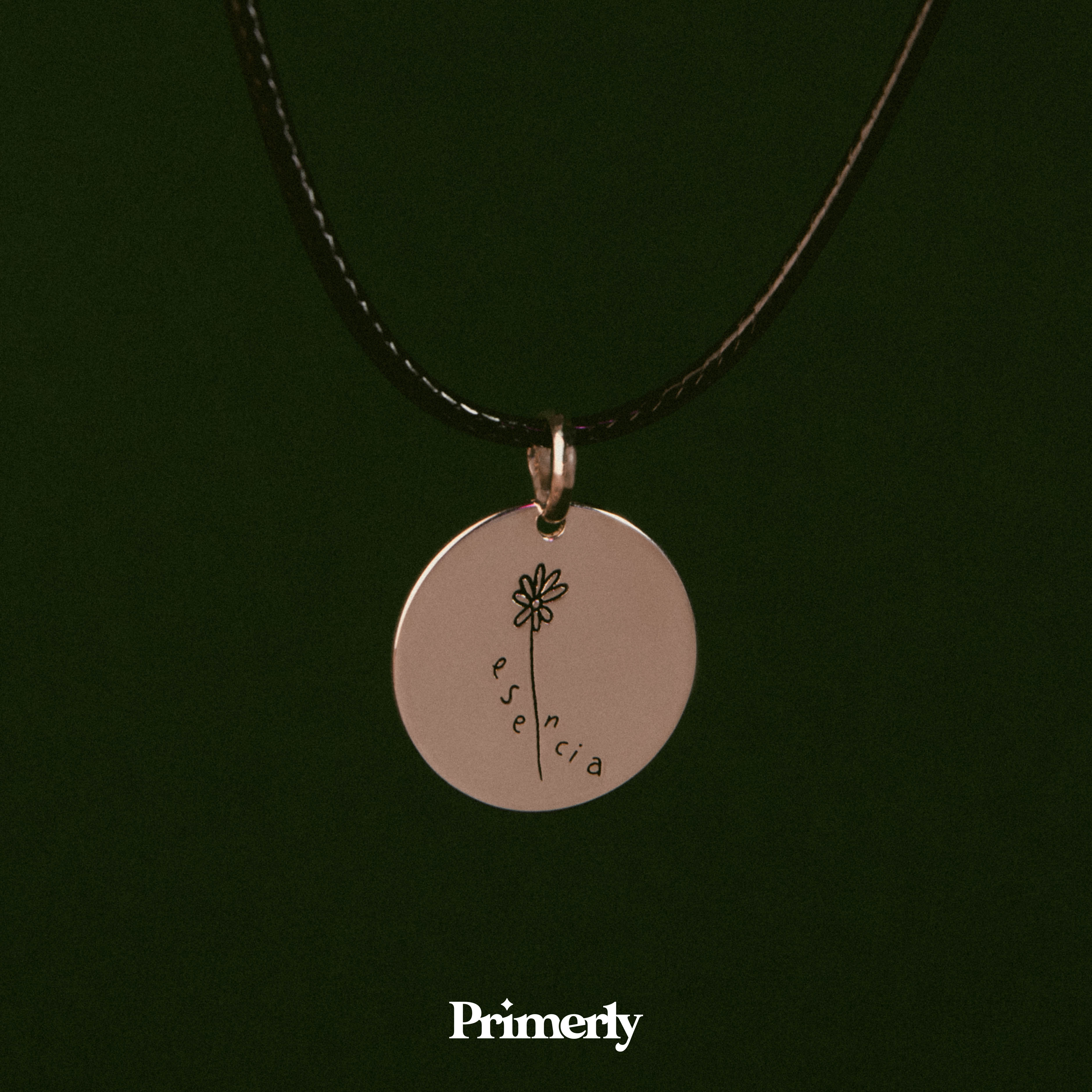 Collar Esencia Humbe Personalizable Plata .925 Primerly