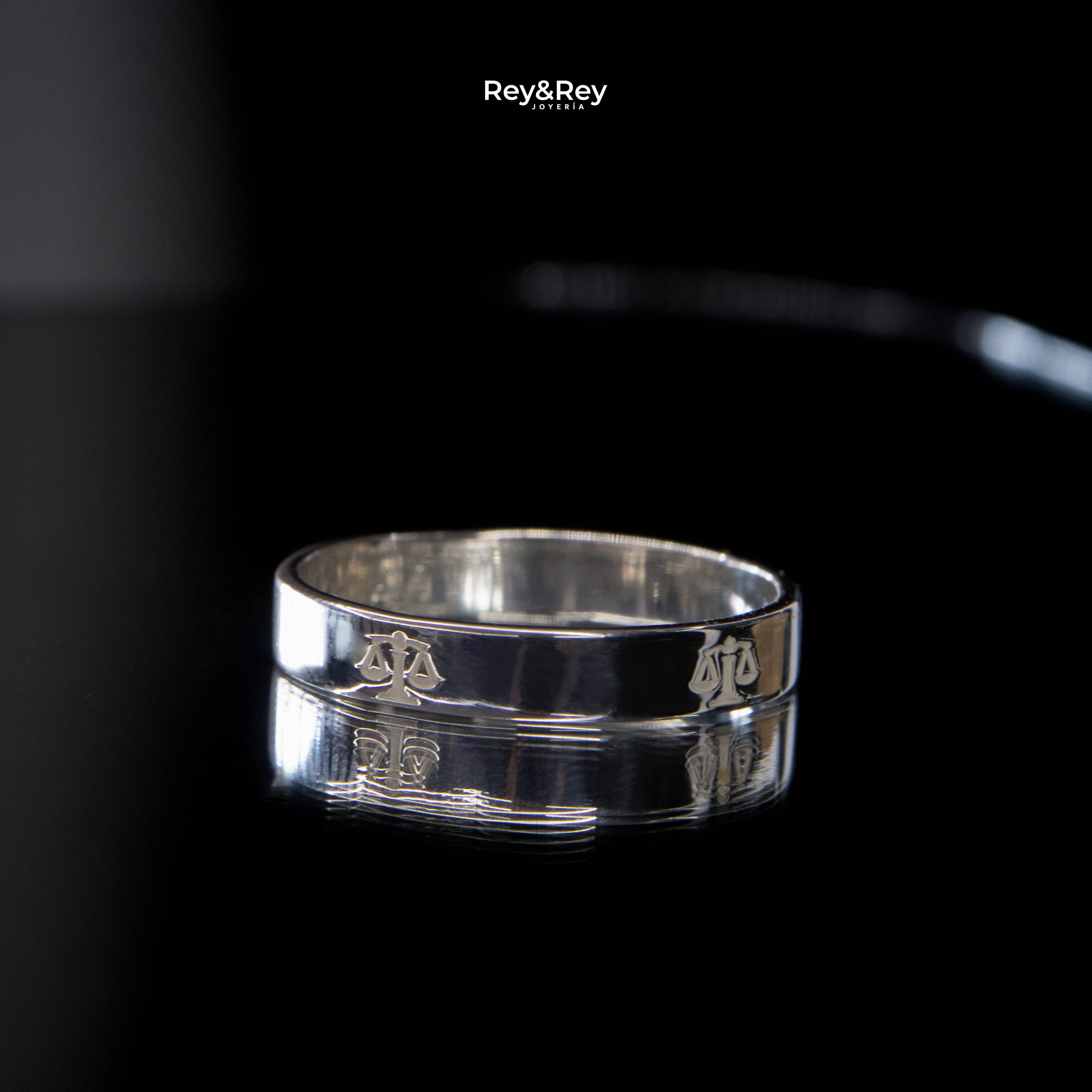 Anillo Graduación Ciclo Logos Plata .925