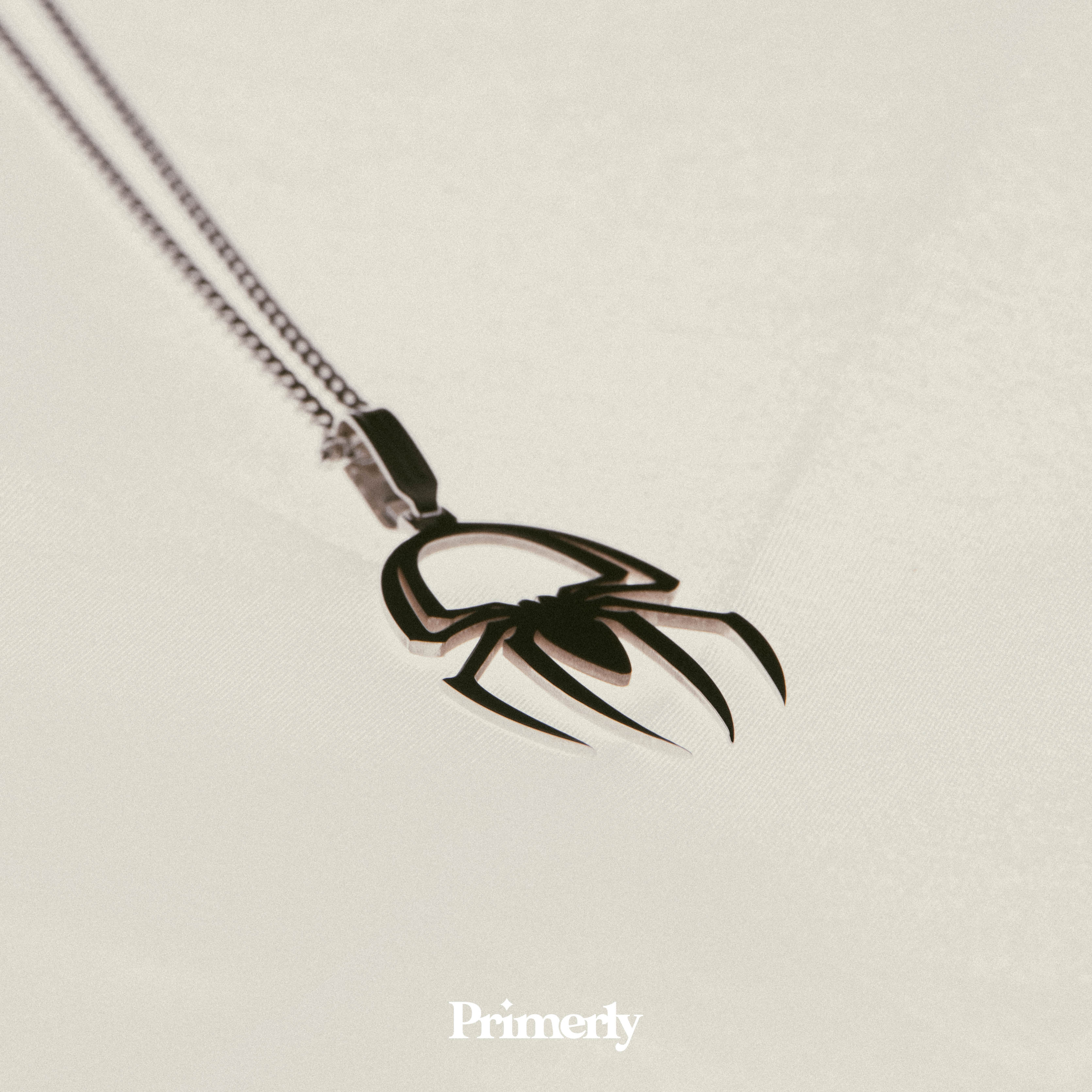 Collar Dije Spiderman Mini Minimalista Pequeño Plata .925 Primerly