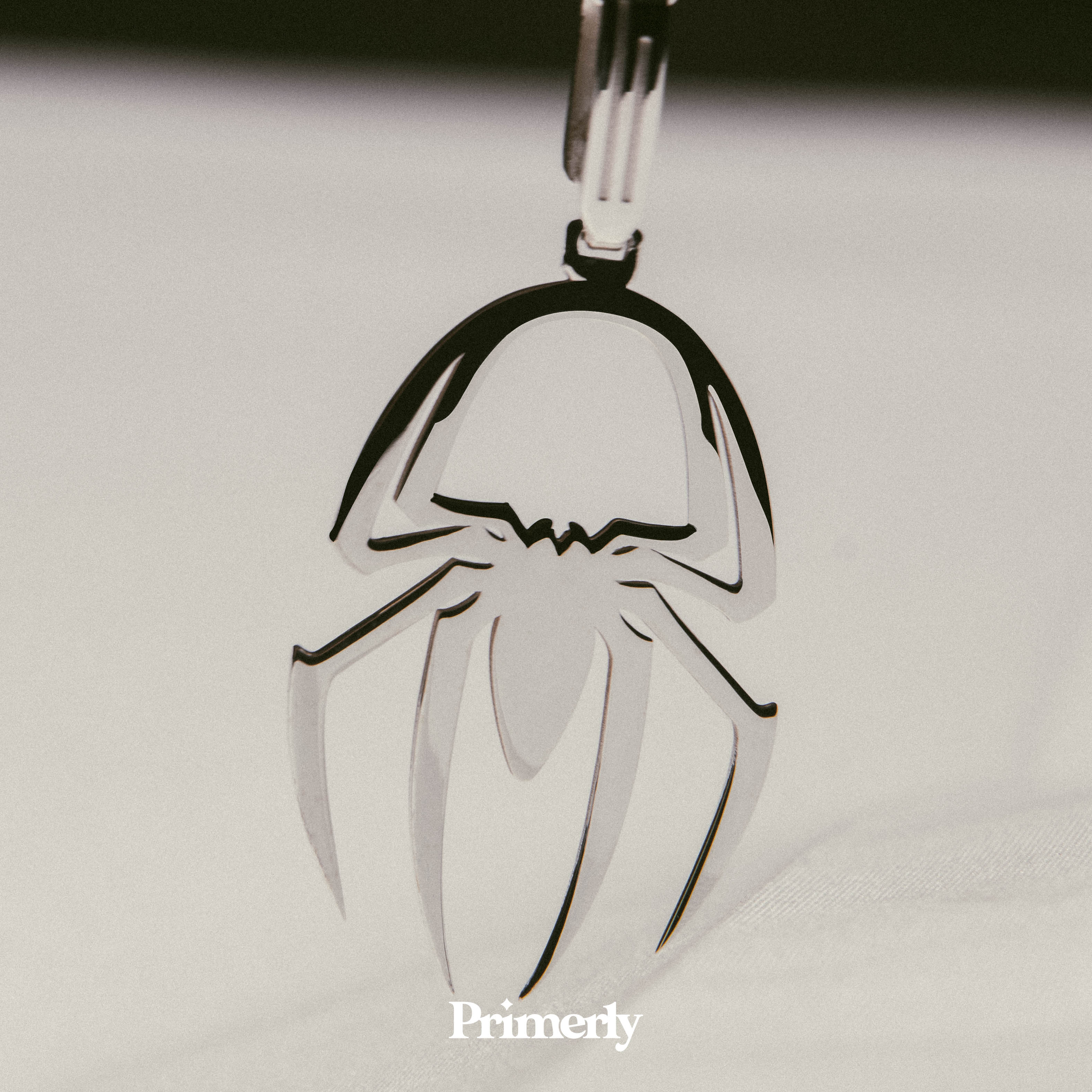 Collar Dije Spiderman Mini Minimalista Pequeño Plata .925 Primerly