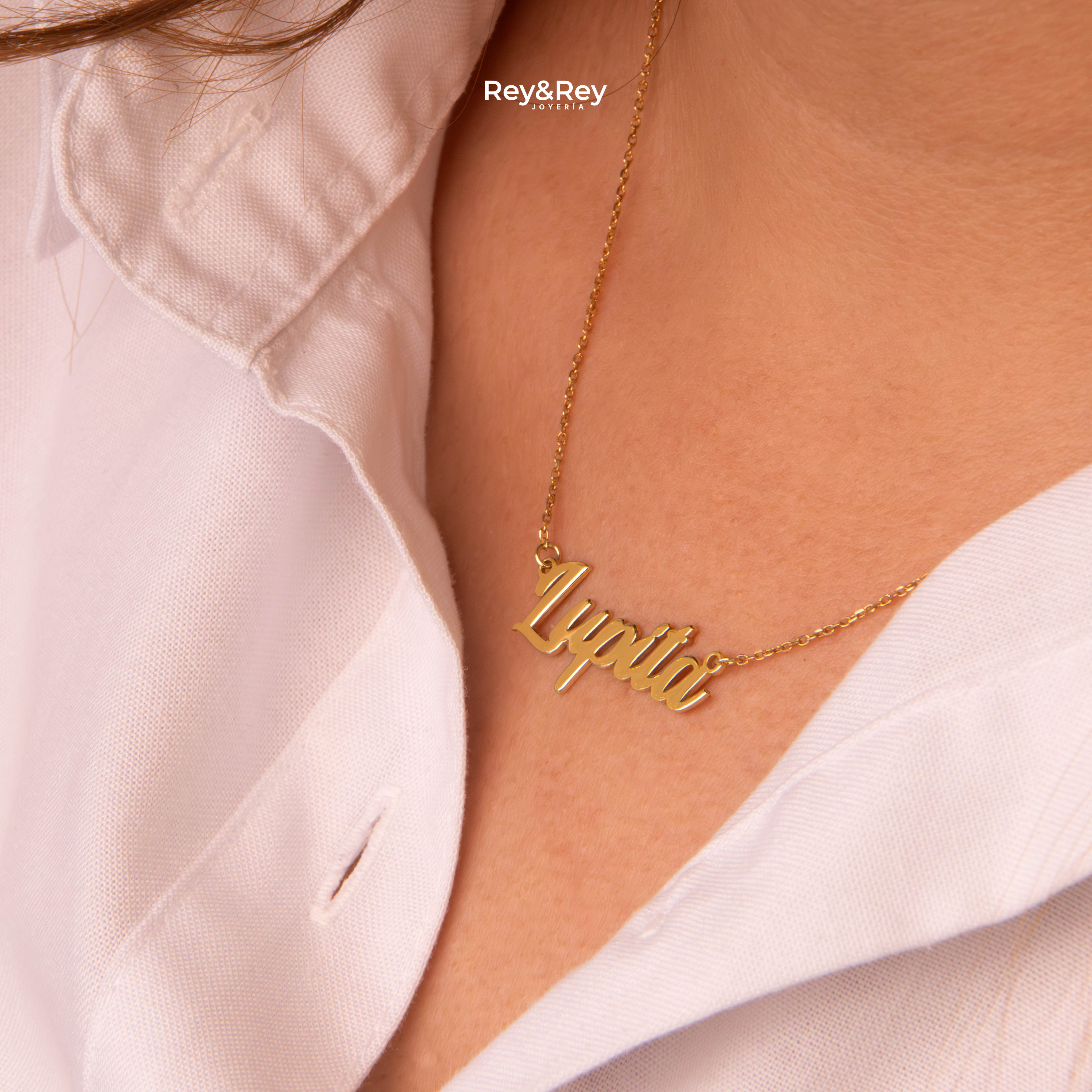 Collar Classic Personalizable Oro 10k Primerly