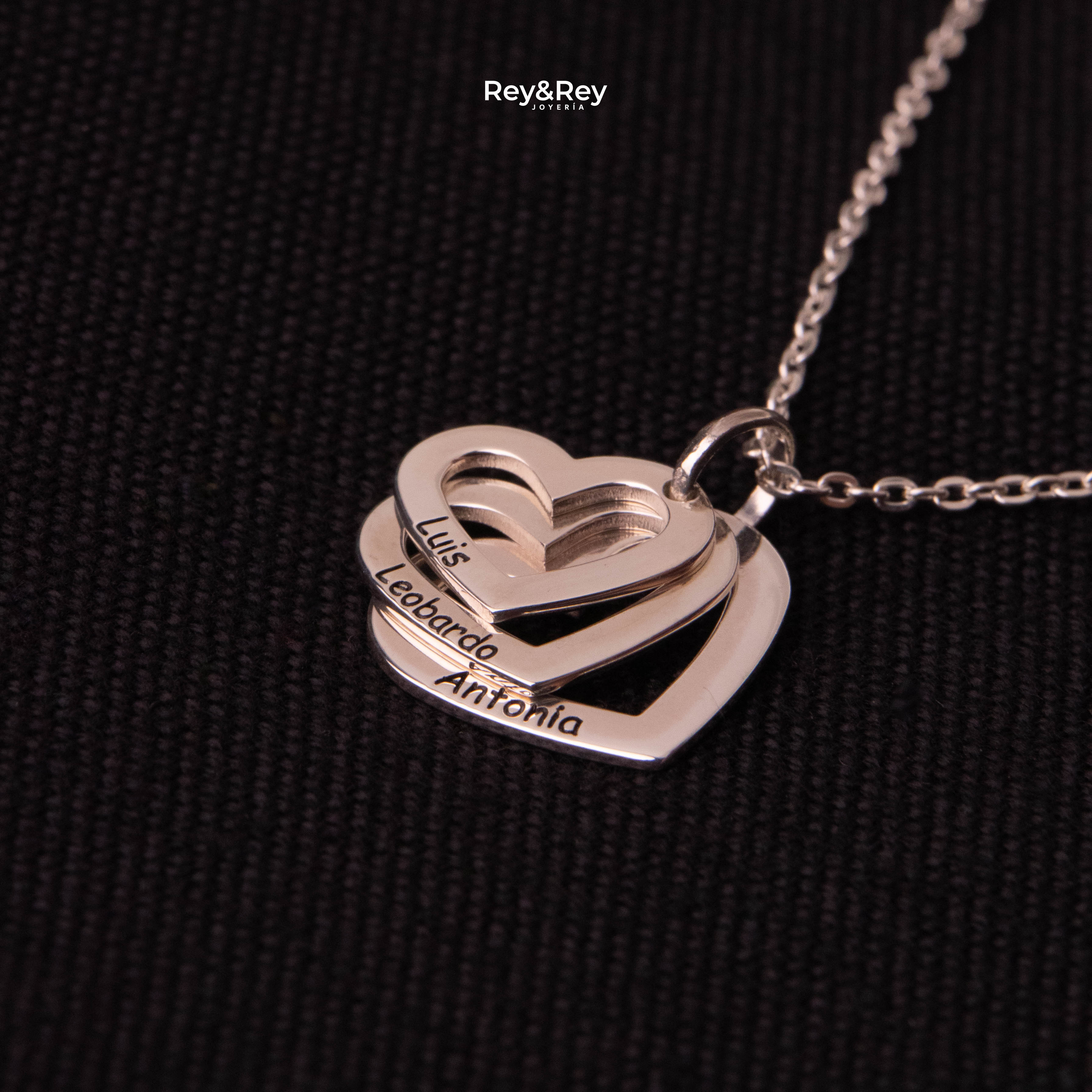 Collar Gota Personalizable Plata .925