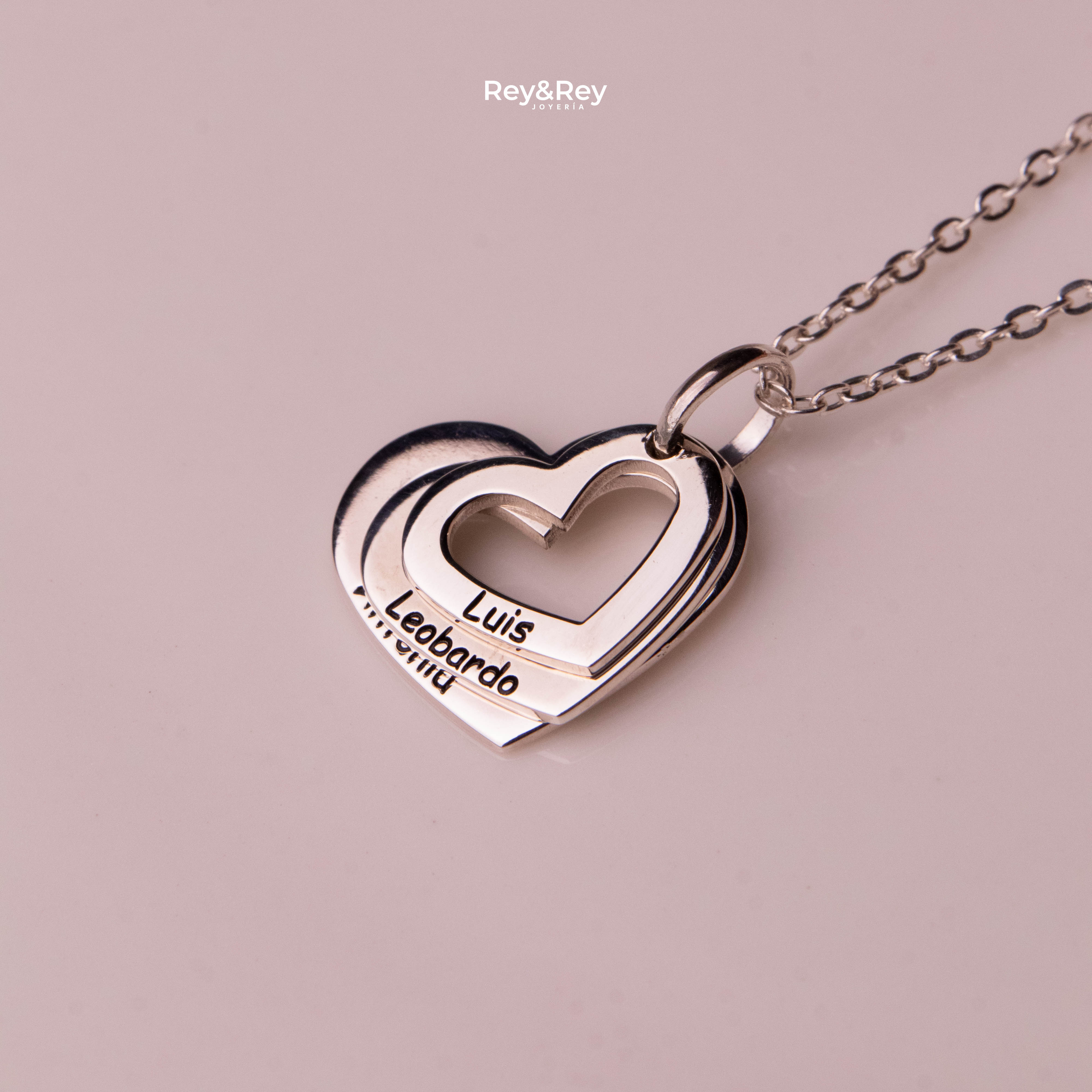 Collar Gota Personalizable Plata .925