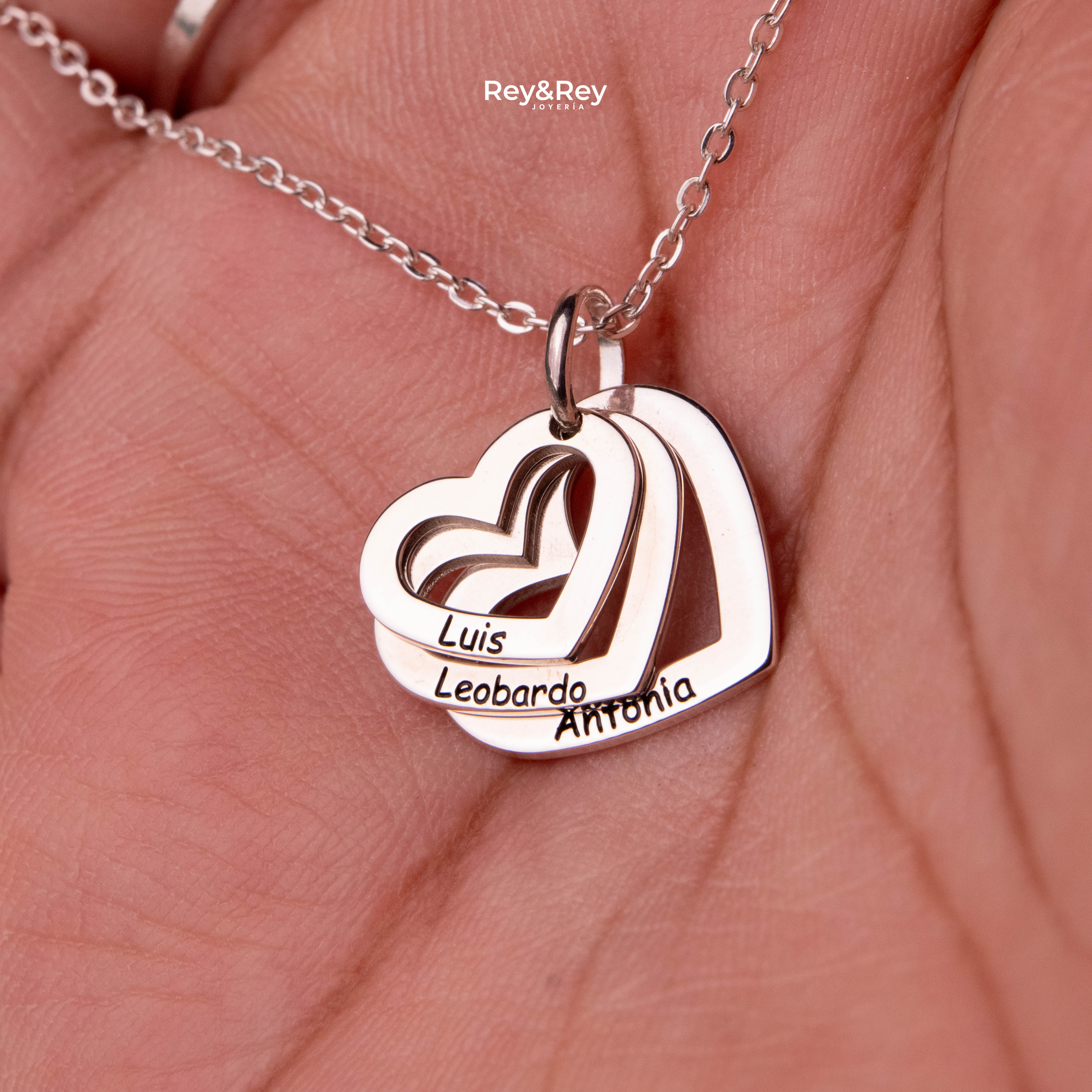 Collar Gota Personalizable Plata .925