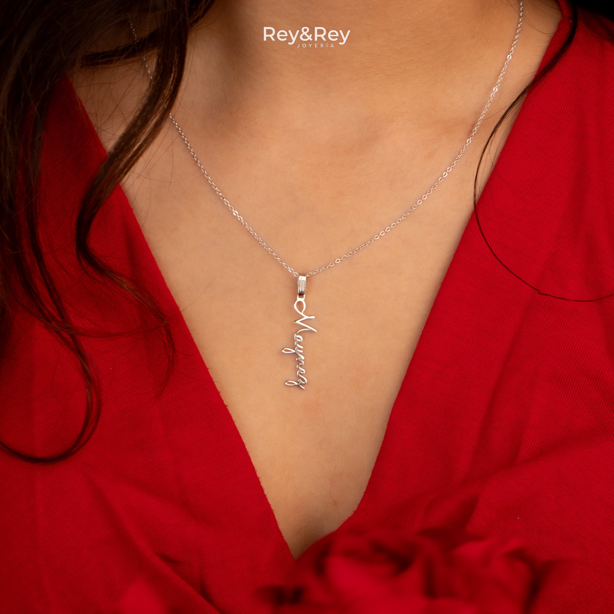 Dije Vertical Personalizable Plata .925 Primerly