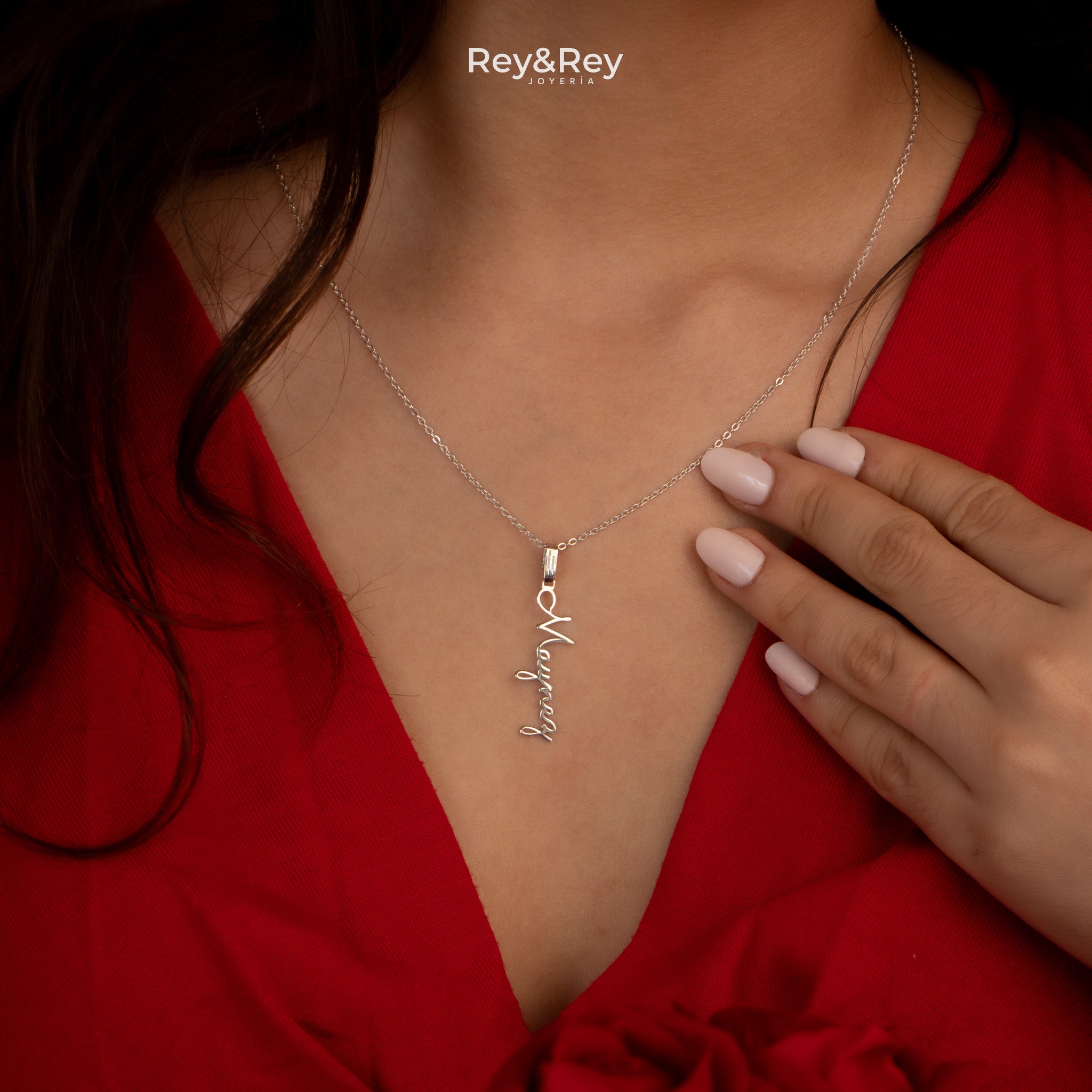 Dije Vertical Personalizable Plata .925 Primerly