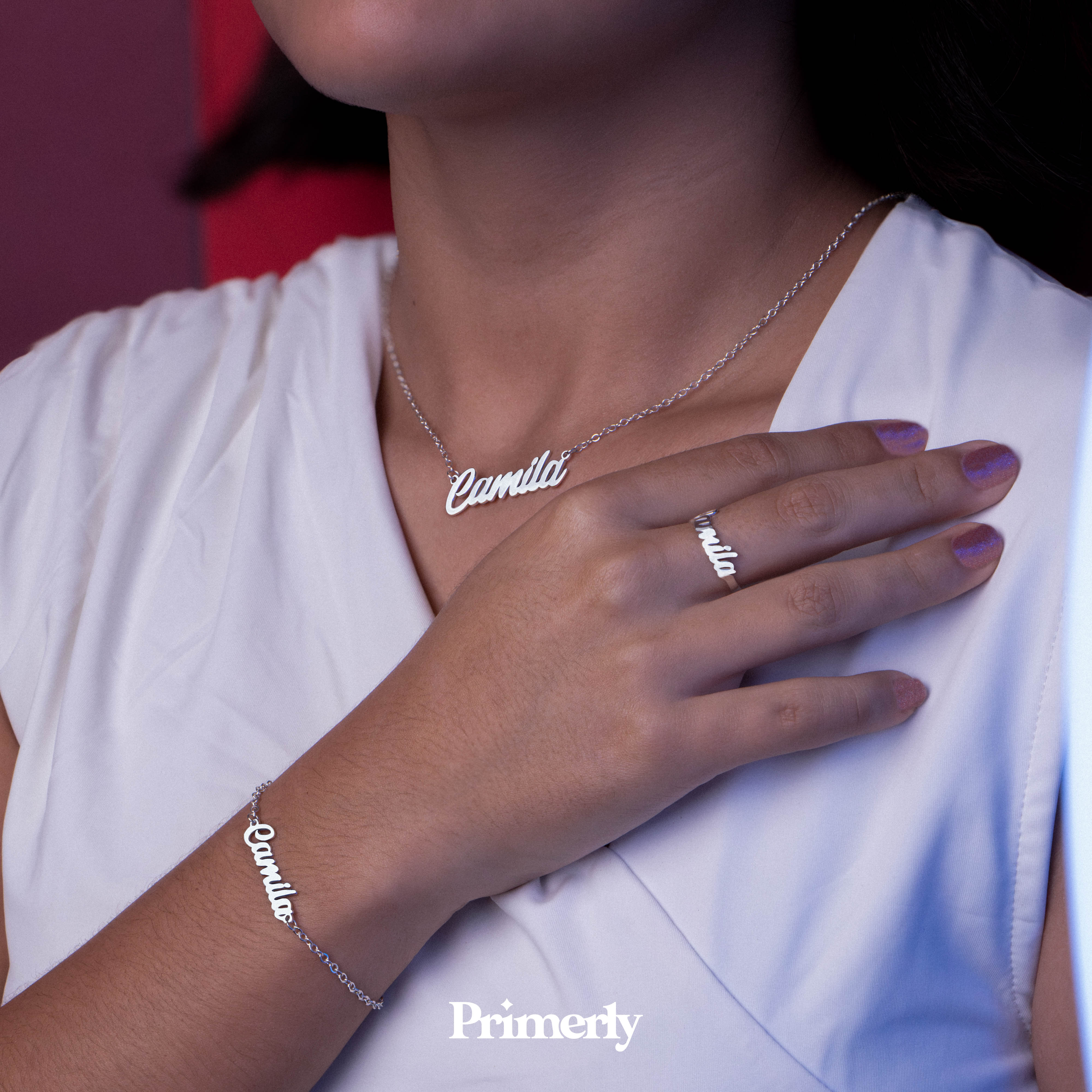 Anillo Classic Personalizable de Plata Primerly