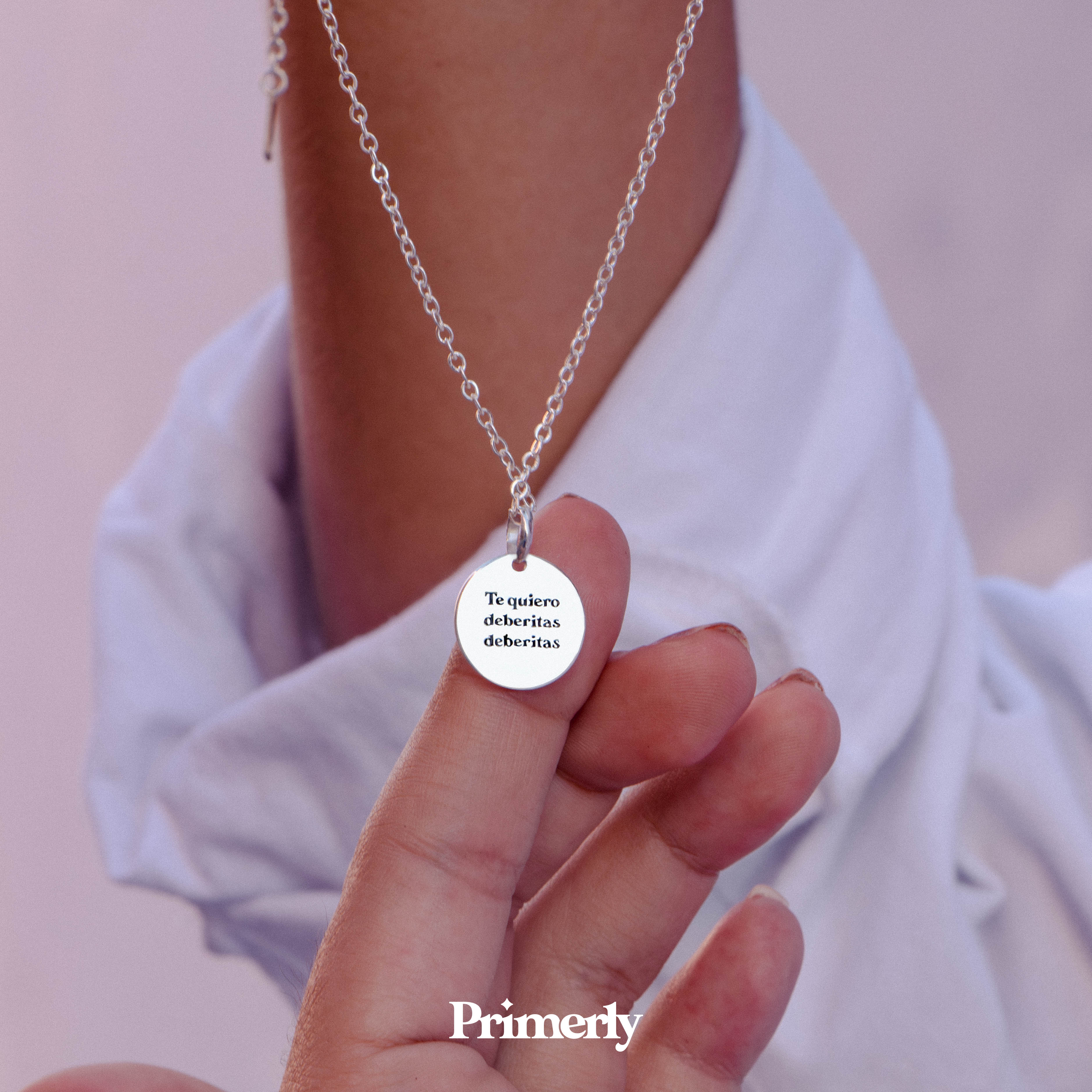 Dije Fiore Personalizable Plata .925 Primerly