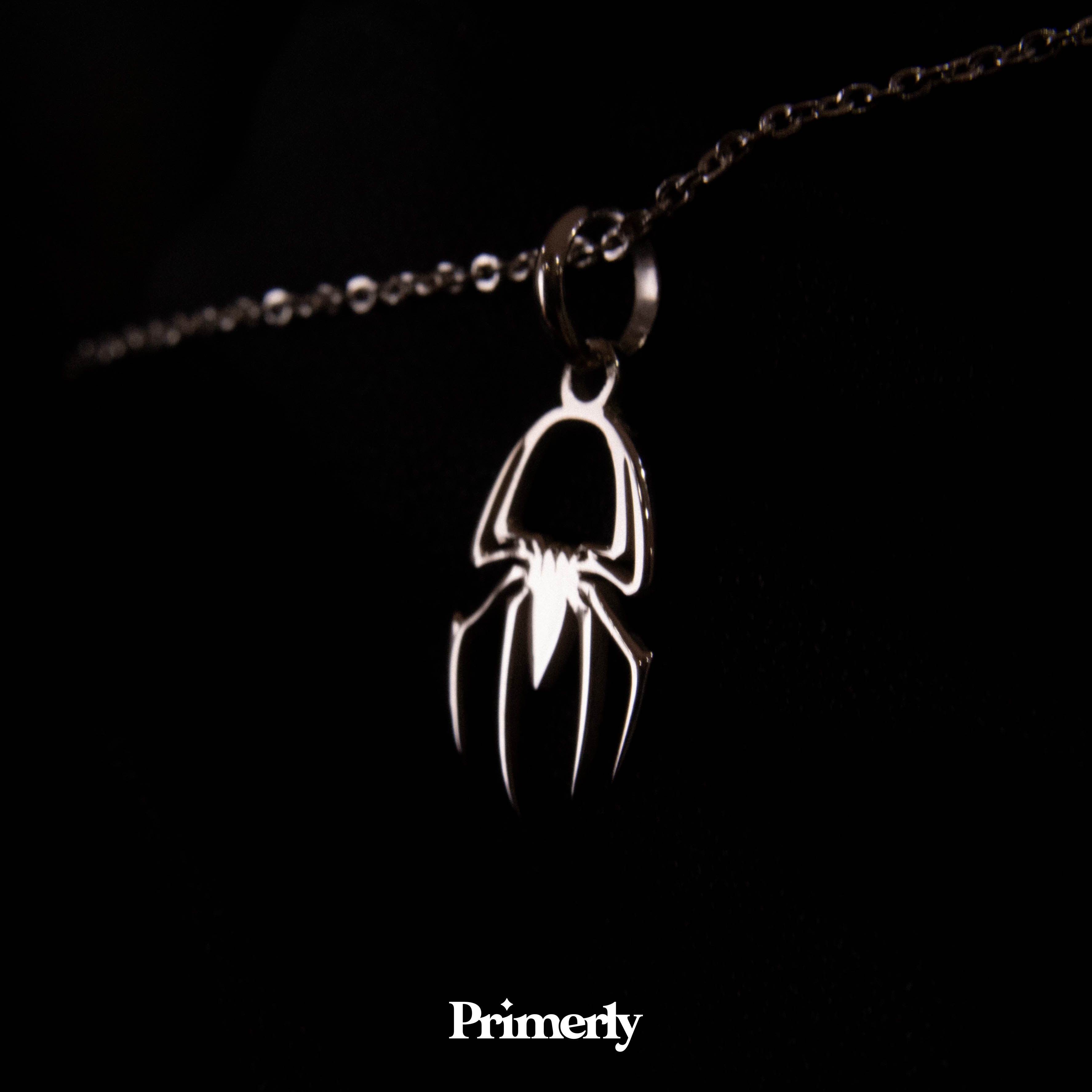 Collar Dije Spiderman Plata .925 Primerly