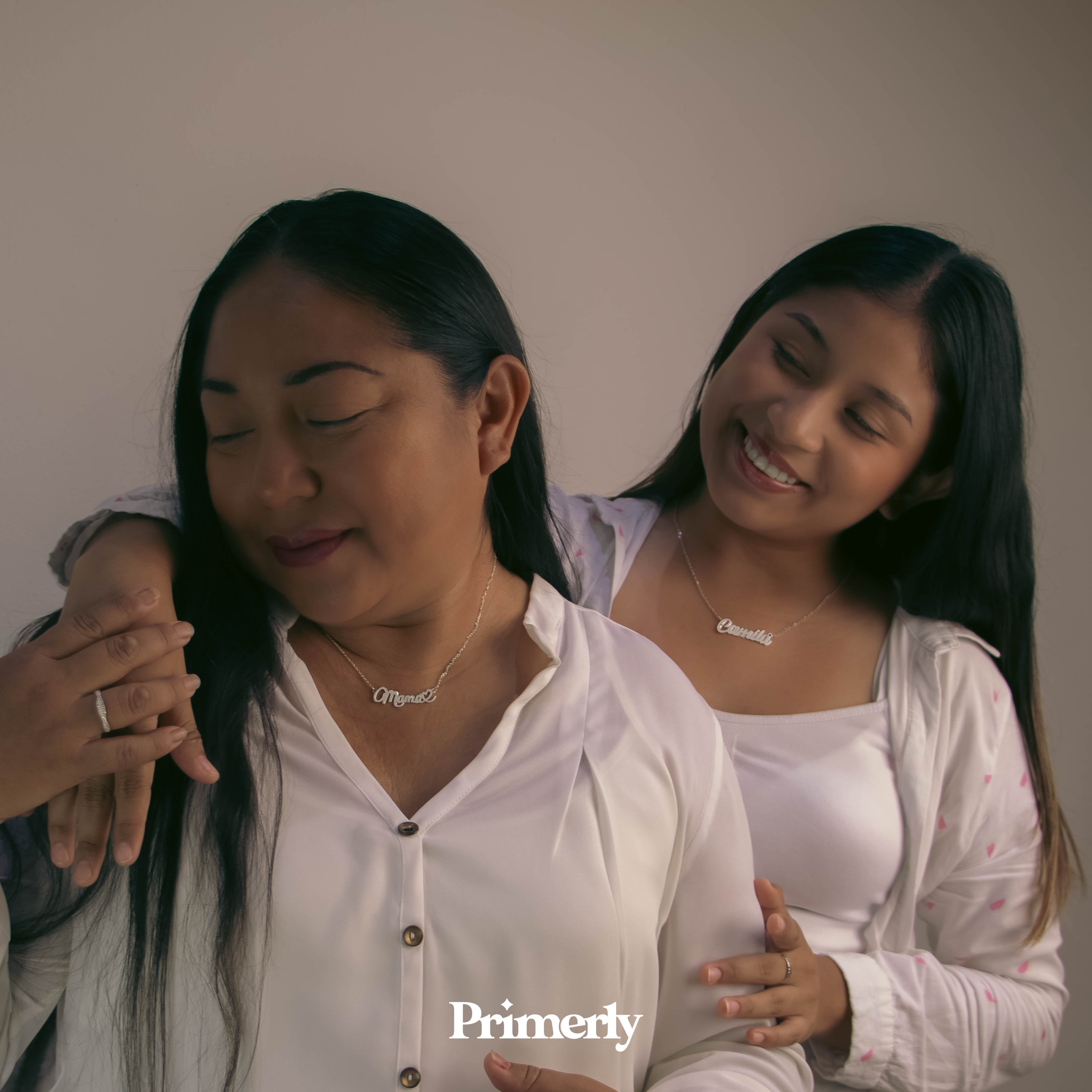 Collar Mamá Love Plata .925